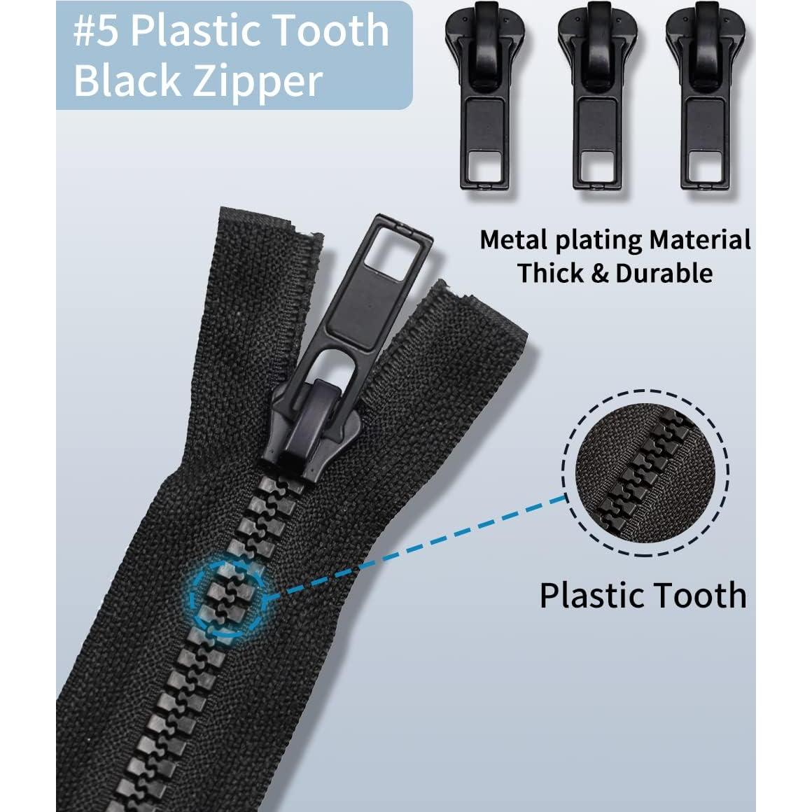 Kit de Reparación de Cremalleras WAVEBEEXS 52 Pcs #5 Universal