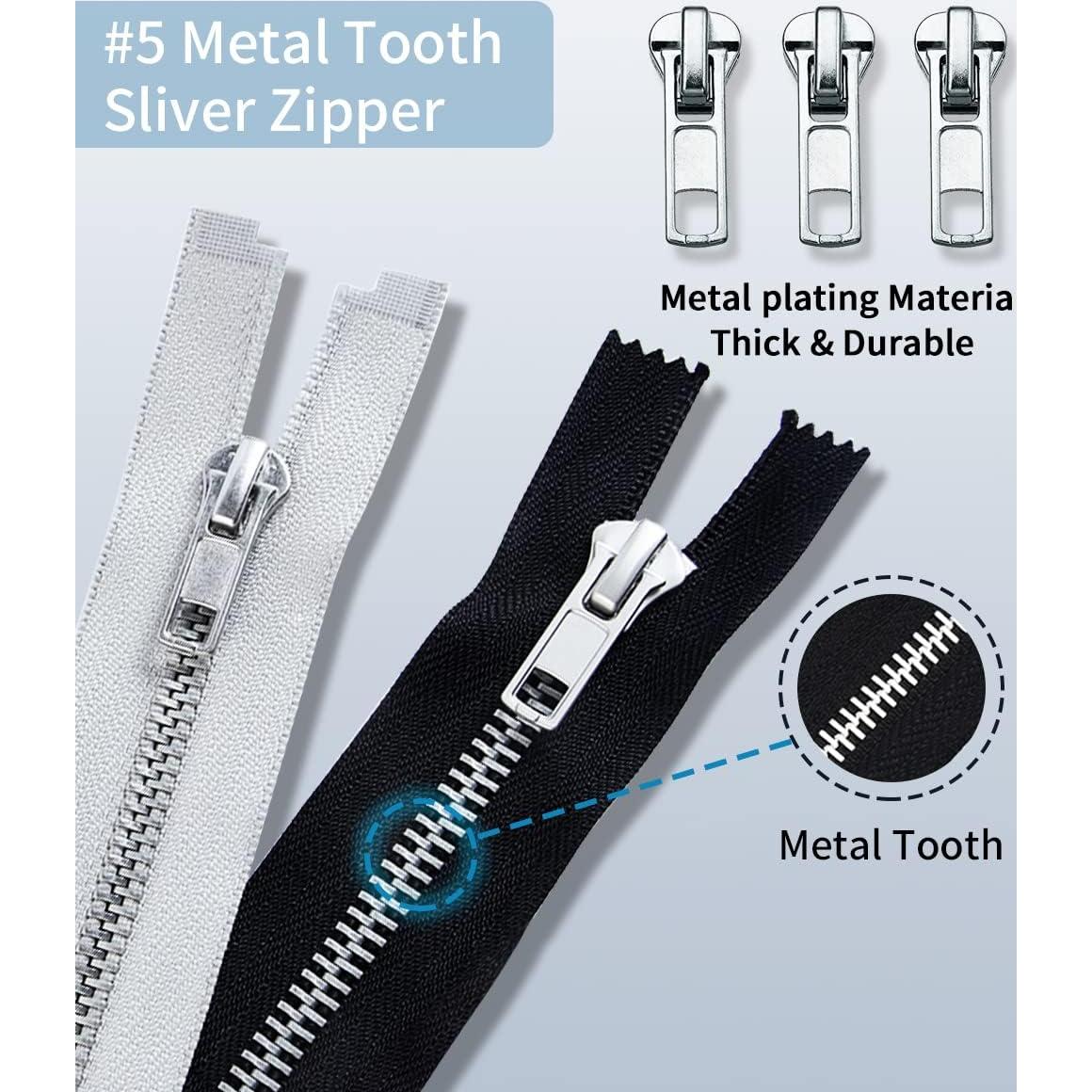 Kit de Reparación de Cremalleras WAVEBEEXS 52 Pcs #5 Universal