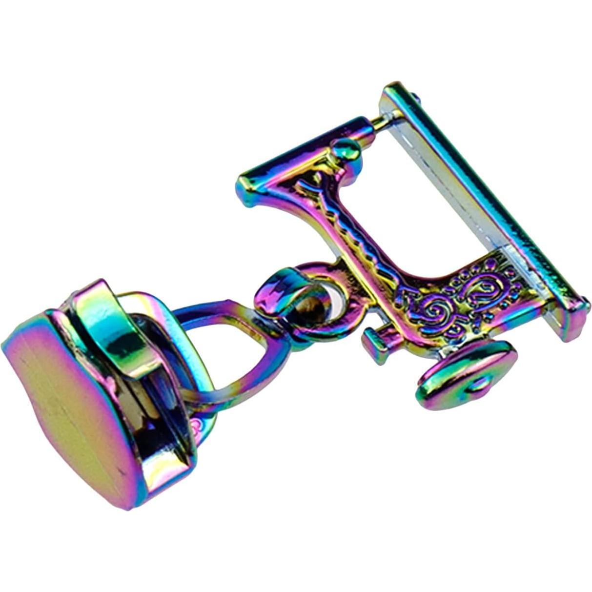 4 Cremalleras Arcoíris HEVSTIL para Equipajes y Mochilas