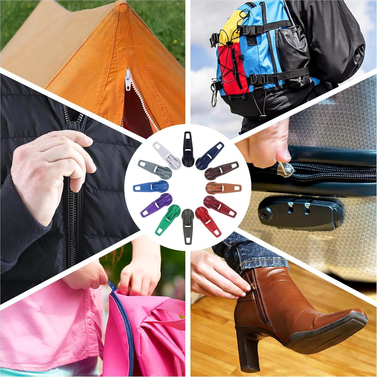 Kit de Reparación de Cremalleras DOITEM 96 Piezas 3mm