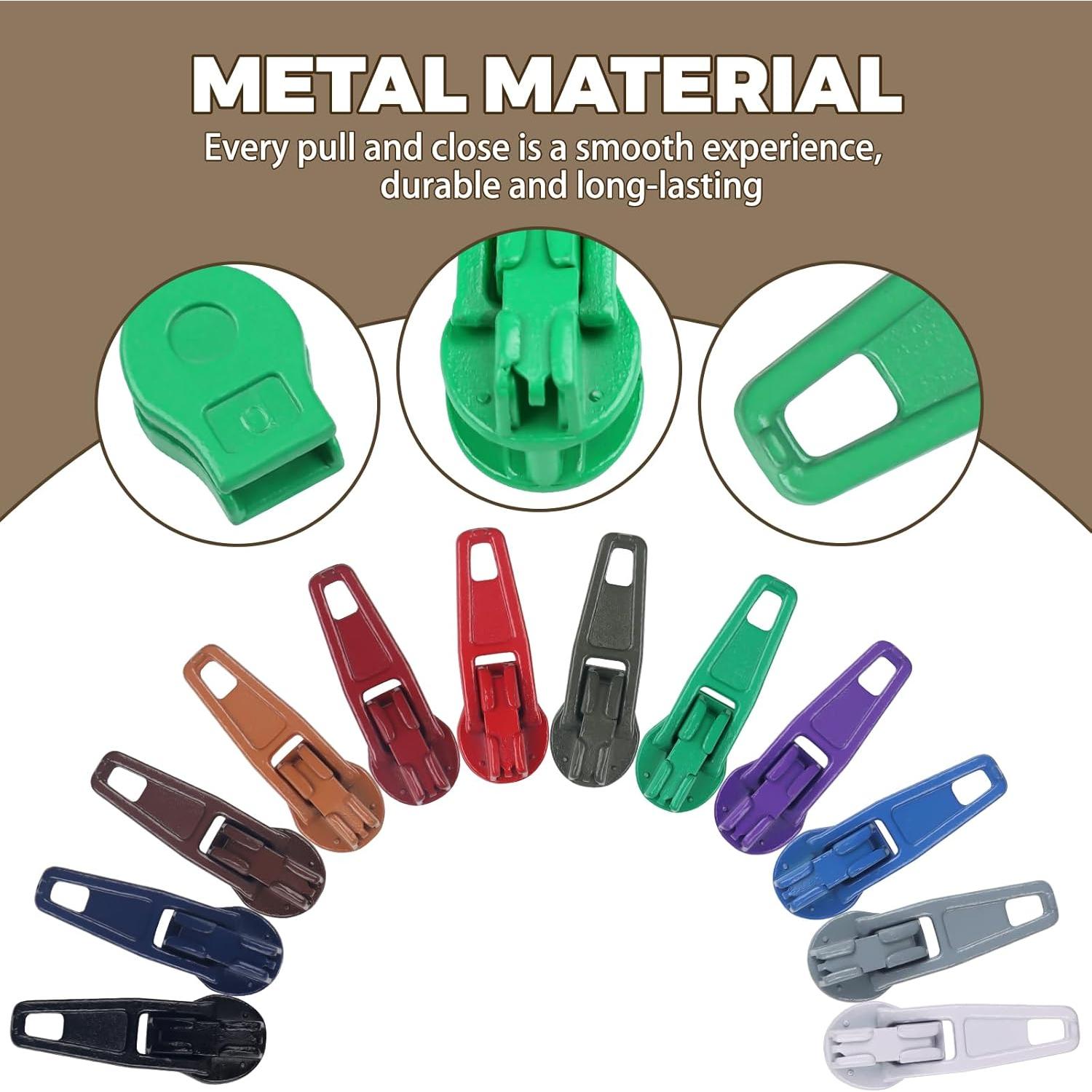 Kit de Reparación de Cremalleras DOITEM 96 Piezas 3mm