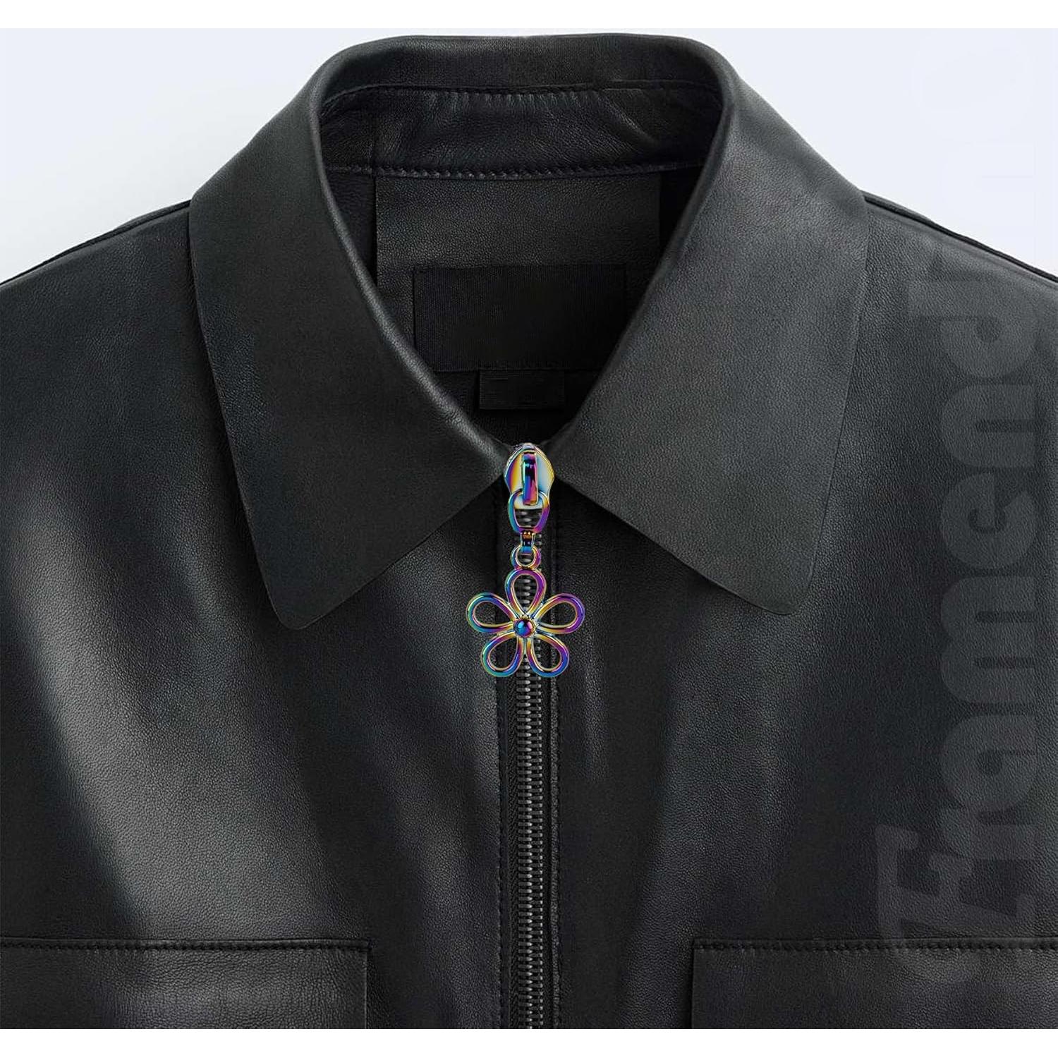 10 Tiradores de Cremallera #5 Framendino Metálicos 5 Colores