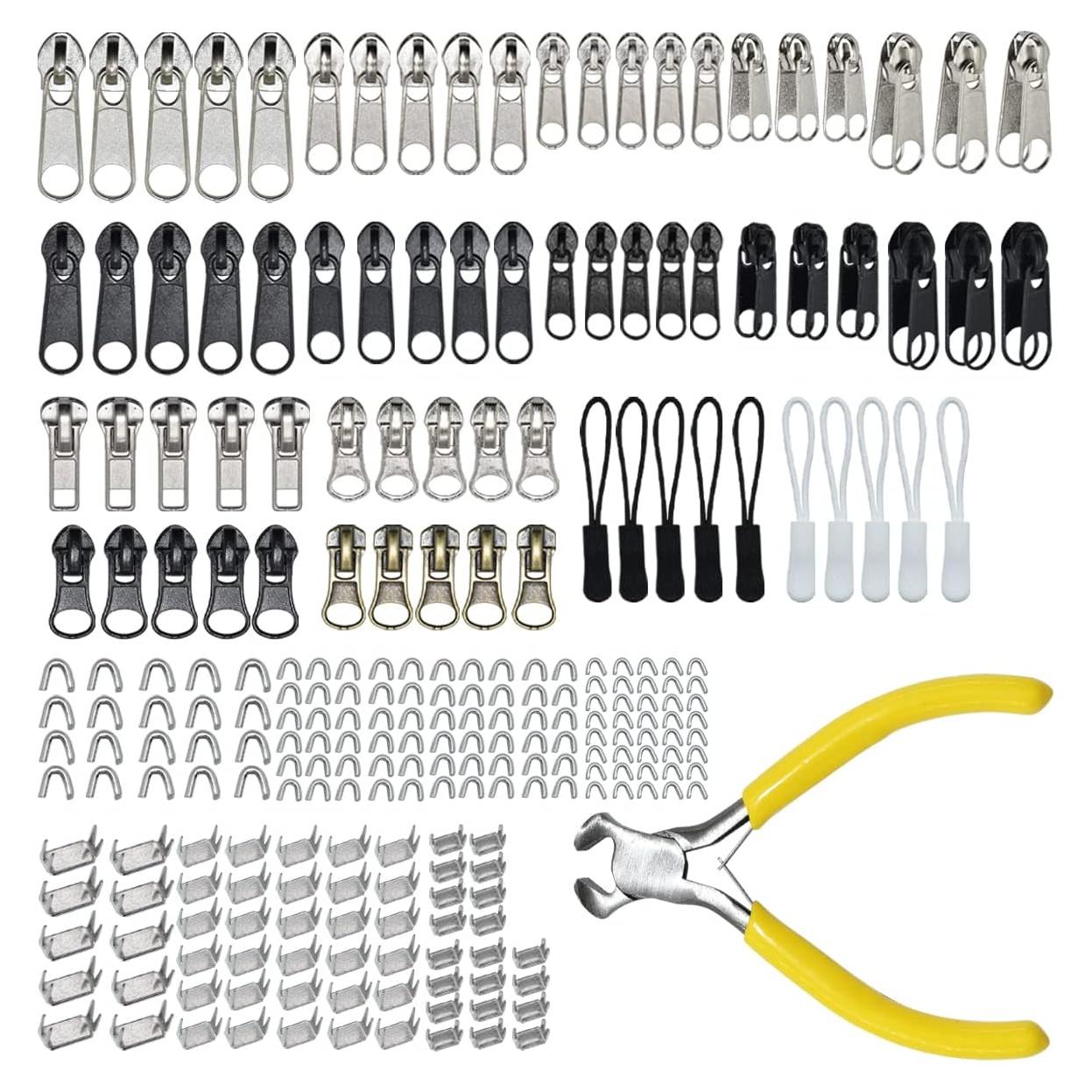 Kit de Reparación de Cremalleras 252 Piezas BDS-HOME