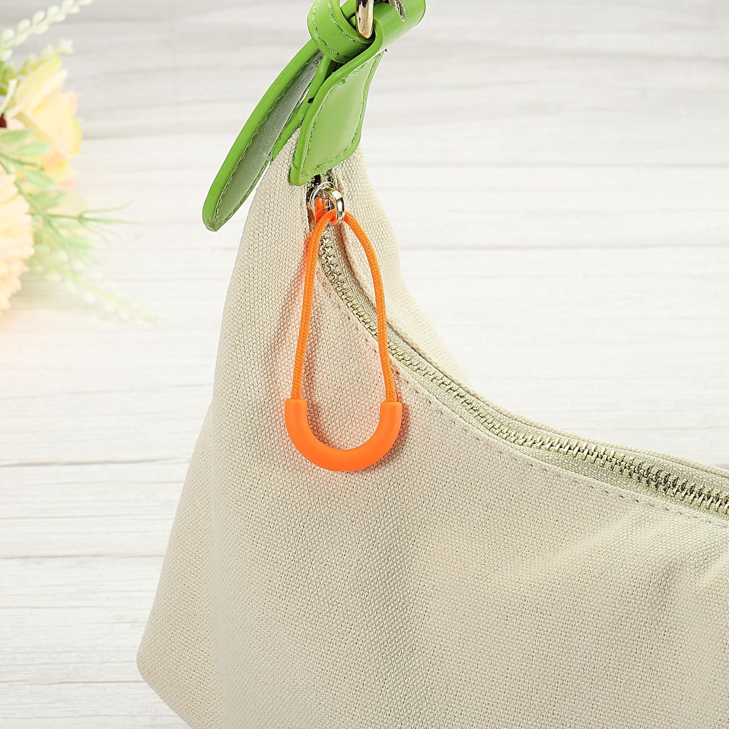 Extensores de Tiradores de Cremallera PATIKIL 20 Unidades Naranja