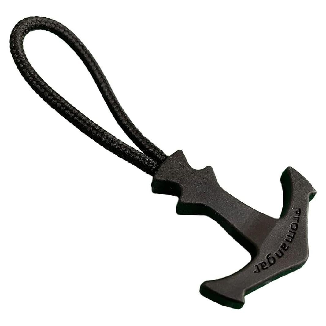 Tirador de Cremallera BJA en Forma de T - 6 Pcs Negro