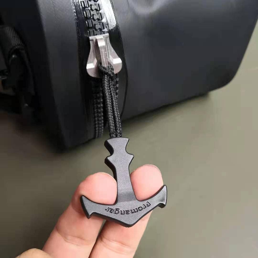 Tirador de Cremallera BJA en Forma de T - 6 Pcs Negro