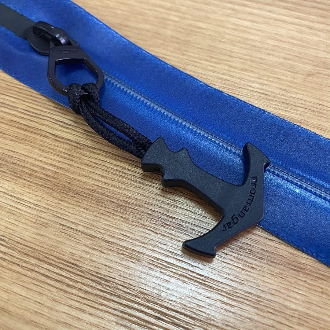 Tirador de Cremallera BJA en Forma de T - 6 Pcs Negro