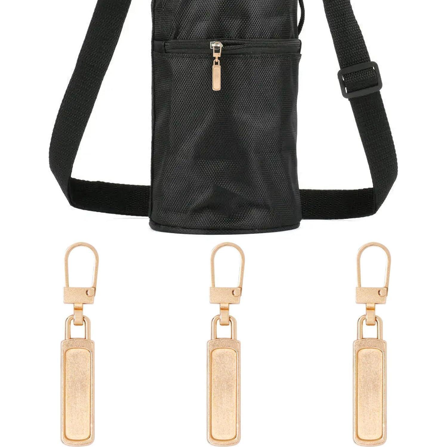 4 Tiradores de Cremallera Metal Zenarao Reparación Universal