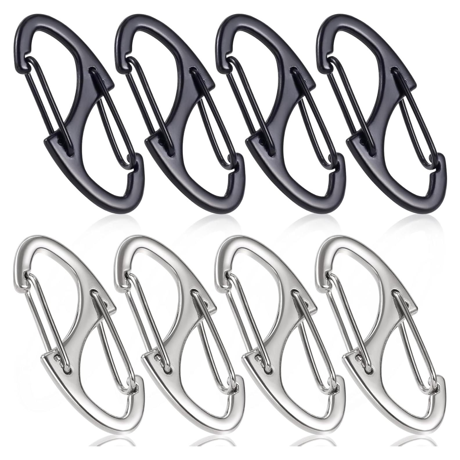 Clips de Cierre Antirrobo HINZIC 8 Piezas Doble Apertura