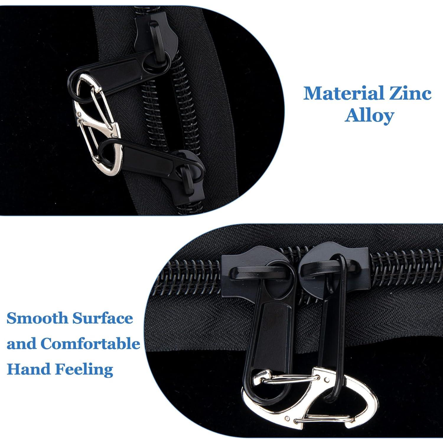 Clips de Cierre Antirrobo HINZIC 8 Piezas Doble Apertura