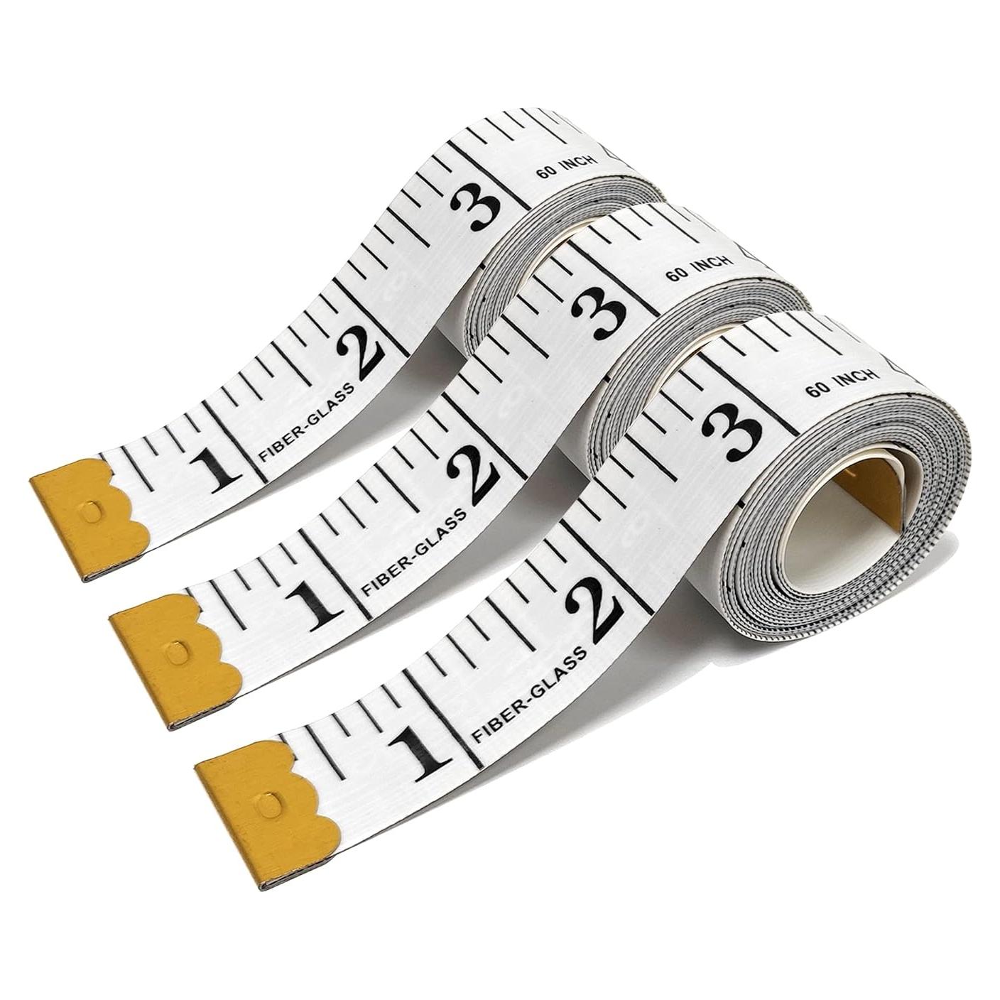 Paquete de 3 cintas métricas suaves STAMI PLET 150 cm