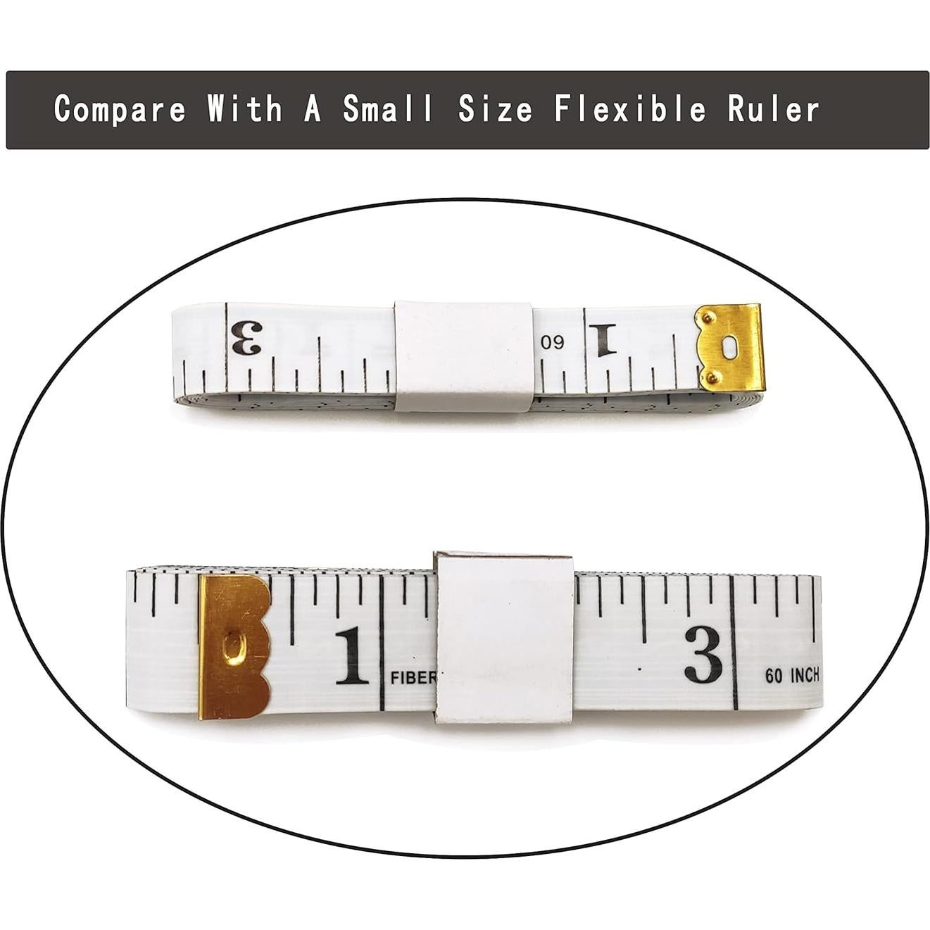 Paquete de 3 cintas métricas suaves STAMI PLET 150 cm