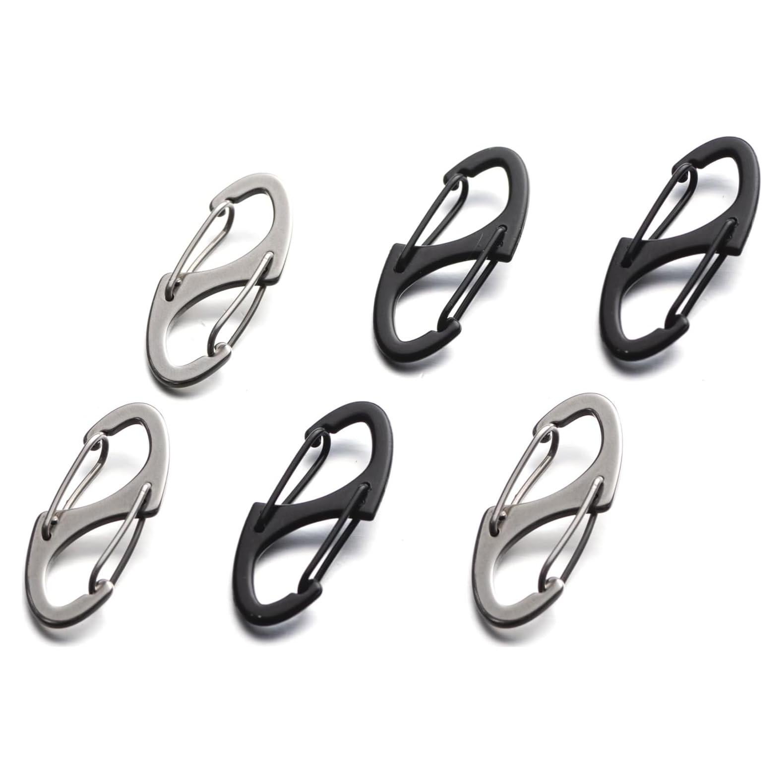 Clips de Cierre Antirrobo Mizeer Acero Inoxidable 6PCS