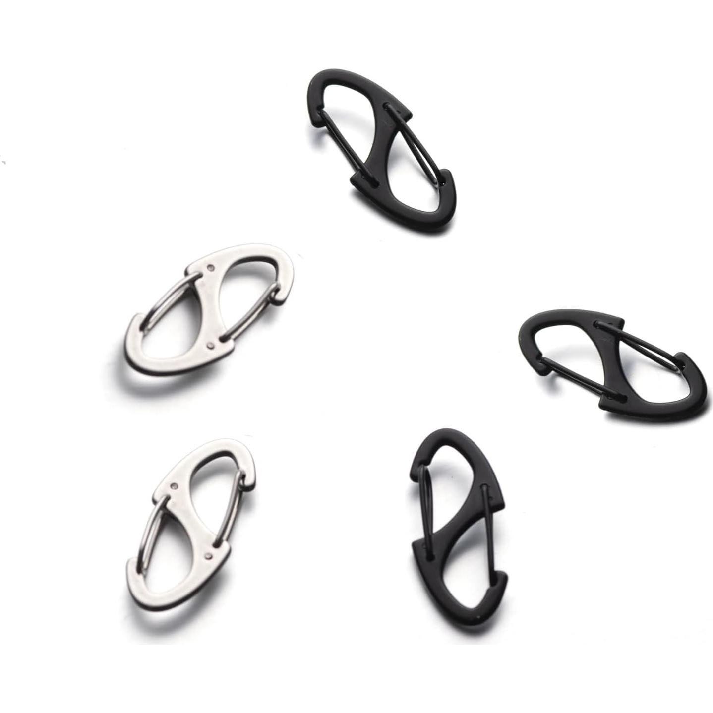 Clips de Cierre Antirrobo Mizeer Acero Inoxidable 6PCS