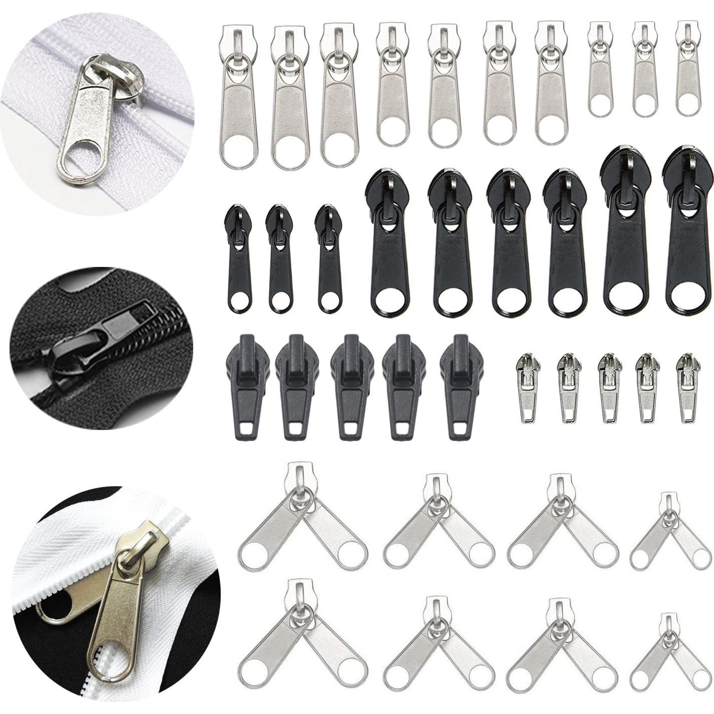 Kit de Reparación de Cremalleras 143 Piezas YaHoGa con Alicates