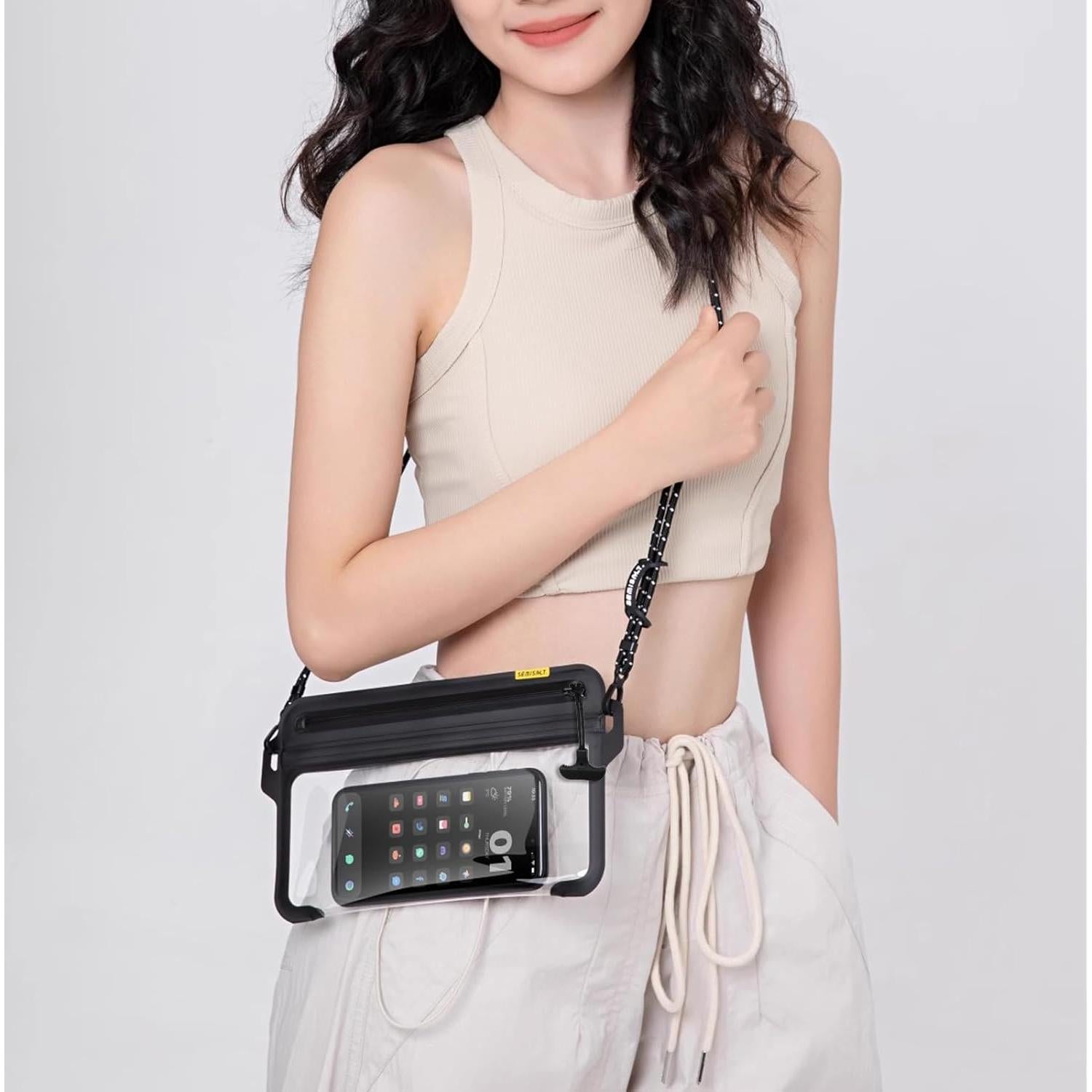 Tiradores de Cremallera Nylon Honbay 6PCS Alta Resistencia Negro