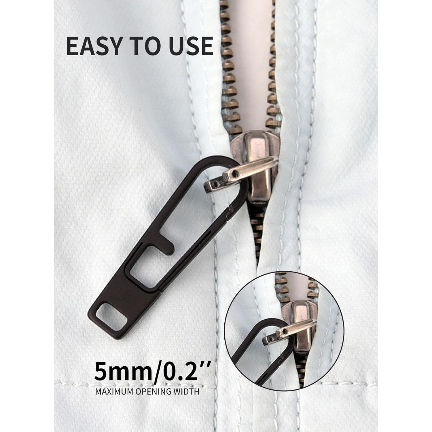 Tiradores de Cremallera de Titanio Tikidesign 2PCS Reparación DIY