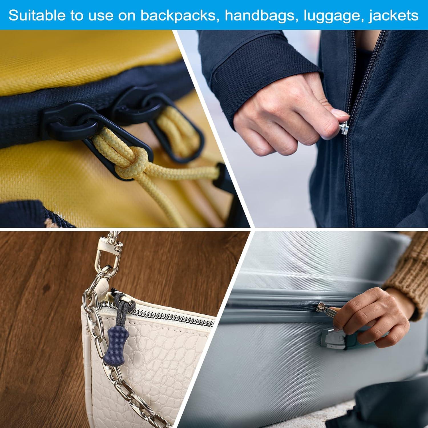 Tiradores de Cremallera PATIKIL 20 Piezas Caqui Antideslizante