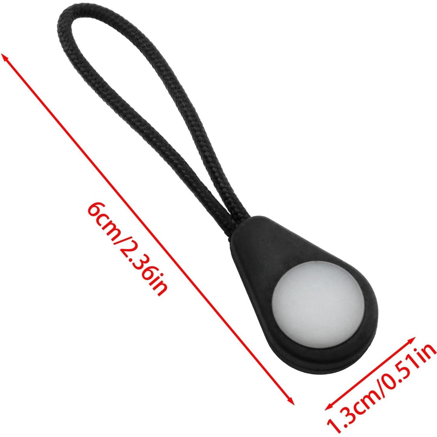 Extensiones de Cremallera Luminosa Yocimango 12PCS para Camping