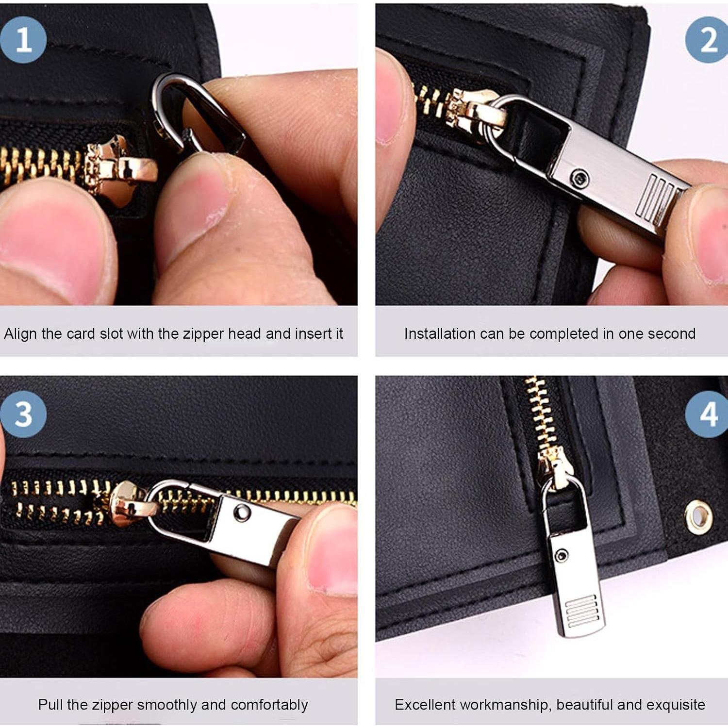 Tirador de Cremallera de Metal UDDITXIDT - 5 Colores