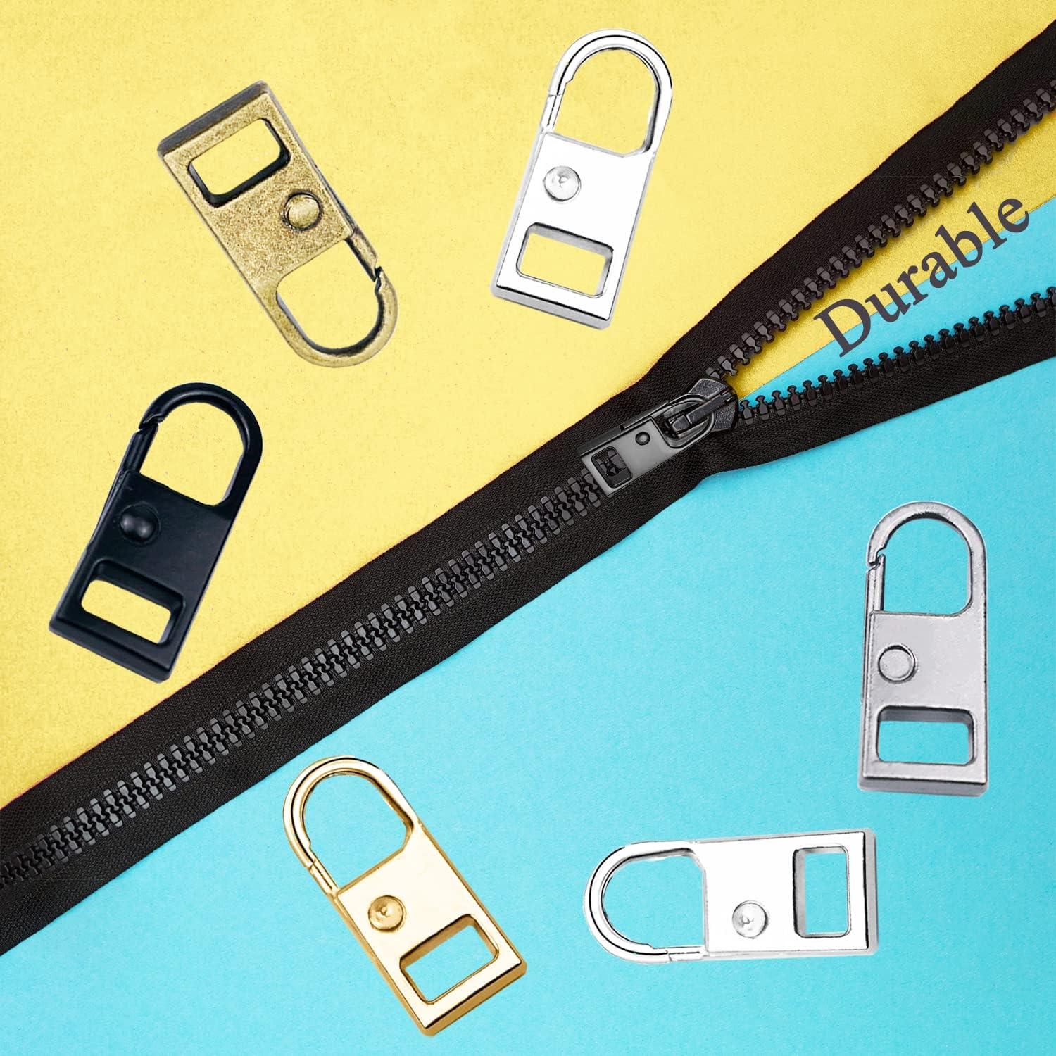 10 Piezas Reemplazo Tiradores de Cremallera LAPOHI Multicolor