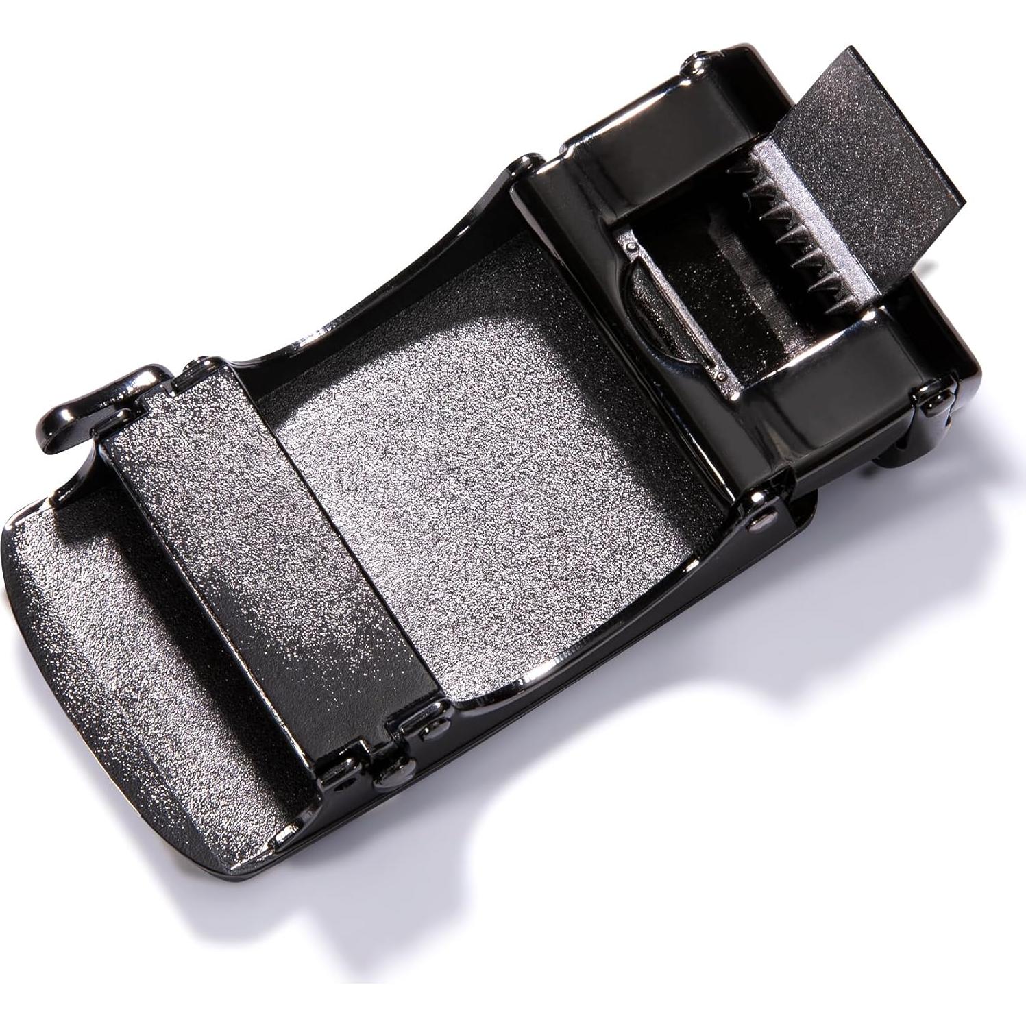 Cinturón de Ratchet Barry.Wang Cuero Genuino 2.86 cm Ajustable