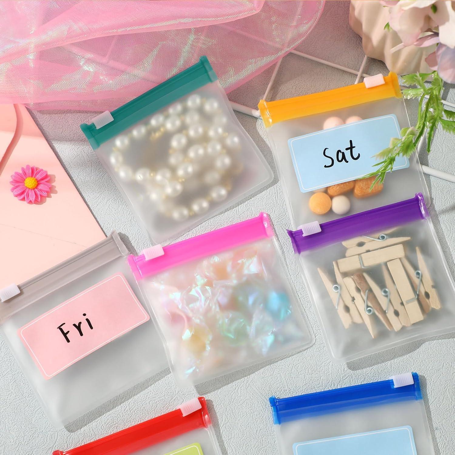 Organizador de Pastillas MARFOREVER 47 Pcs con Etiquetas