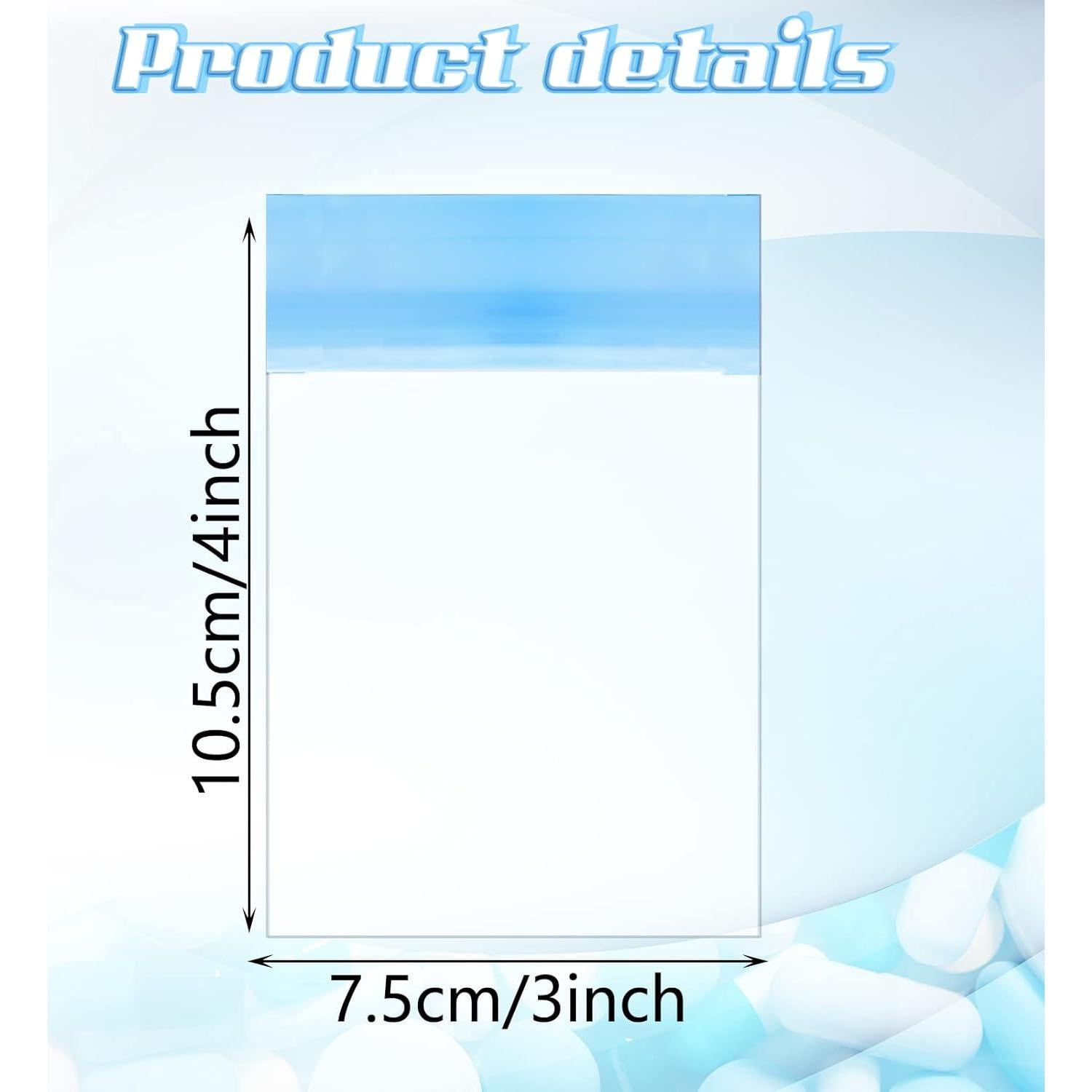 Bolsa Organizadora de Pastillas Demissle 21 Piezas 10x7 cm