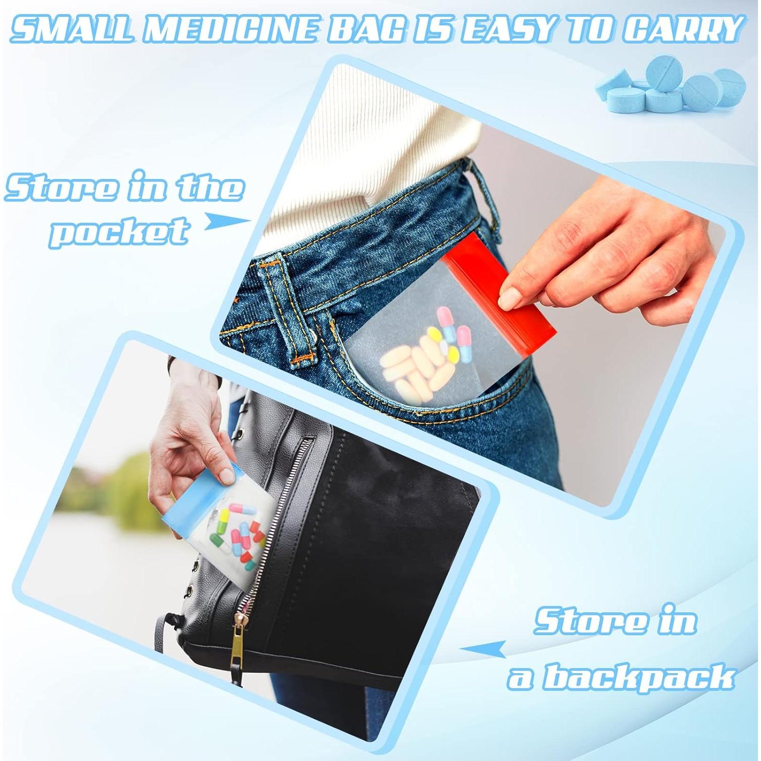 Bolsa Organizadora de Pastillas Demissle 21 Piezas 10x7 cm