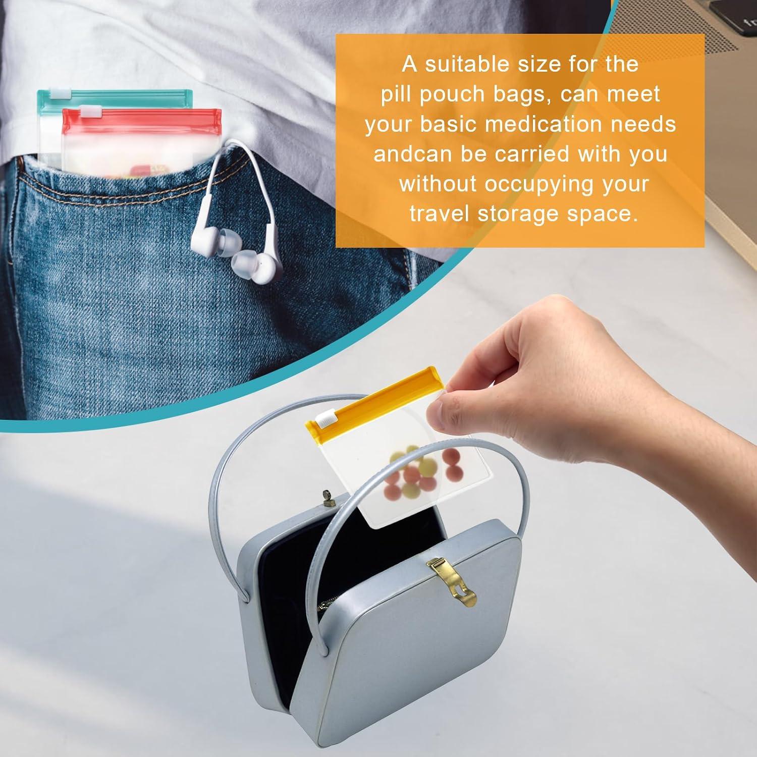 Set 35 Bolsas de Píldoras Reutilizables Windspeed con Etiquetas