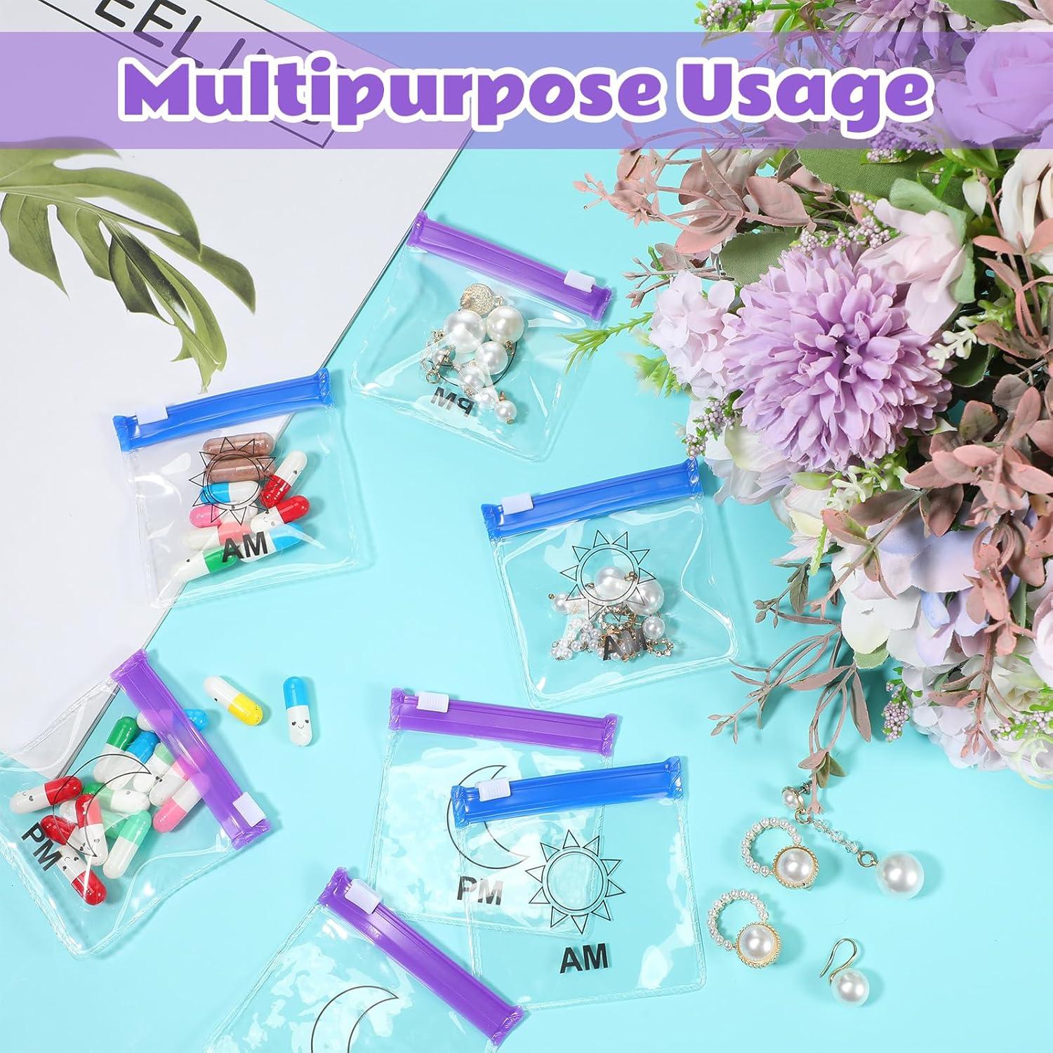 70 Bolsas de Pastillas Reutilizables Sherr - Cierre Deslizante