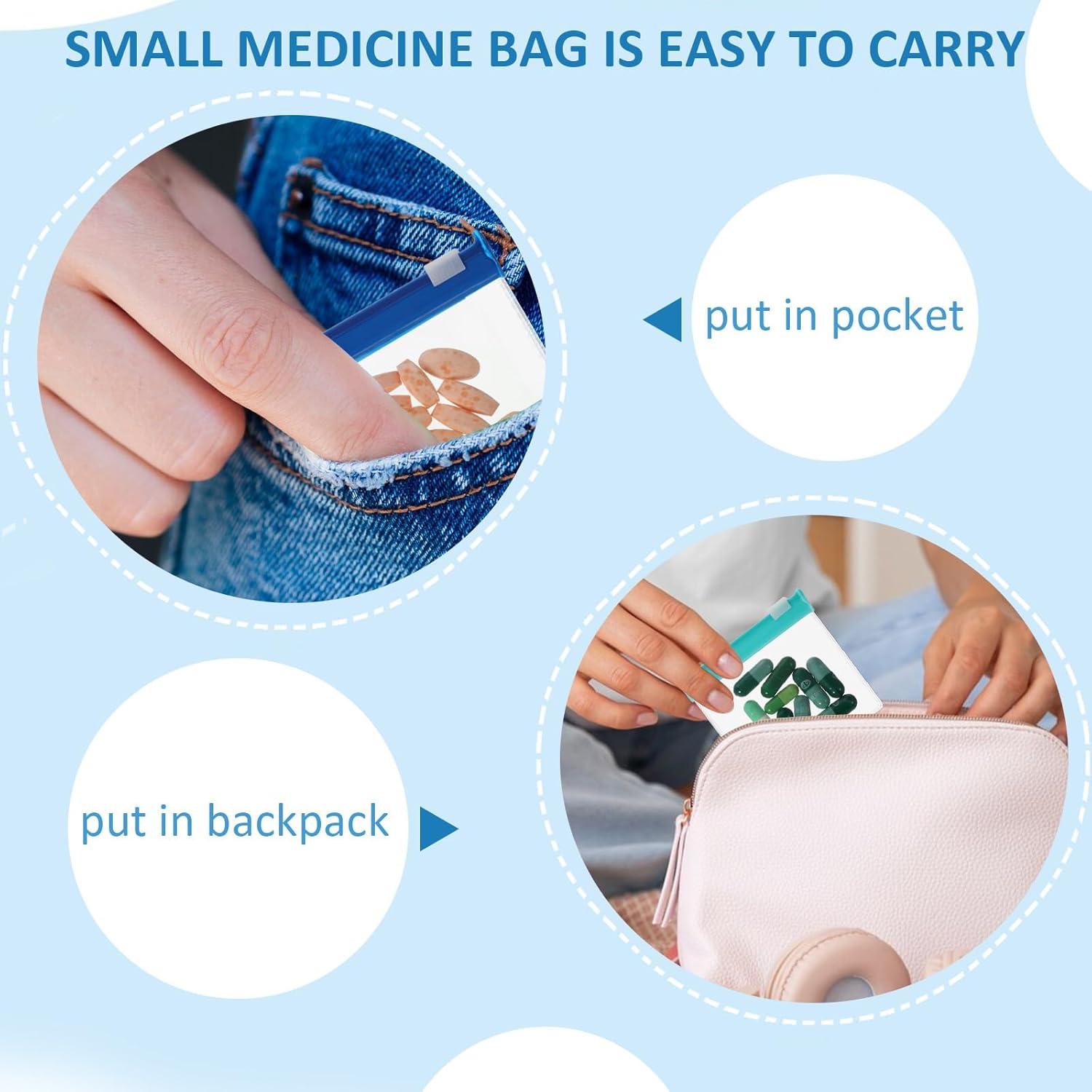 12 Bolsas Reutilizables para Pastillas Teaaha con Cierre Deslizante