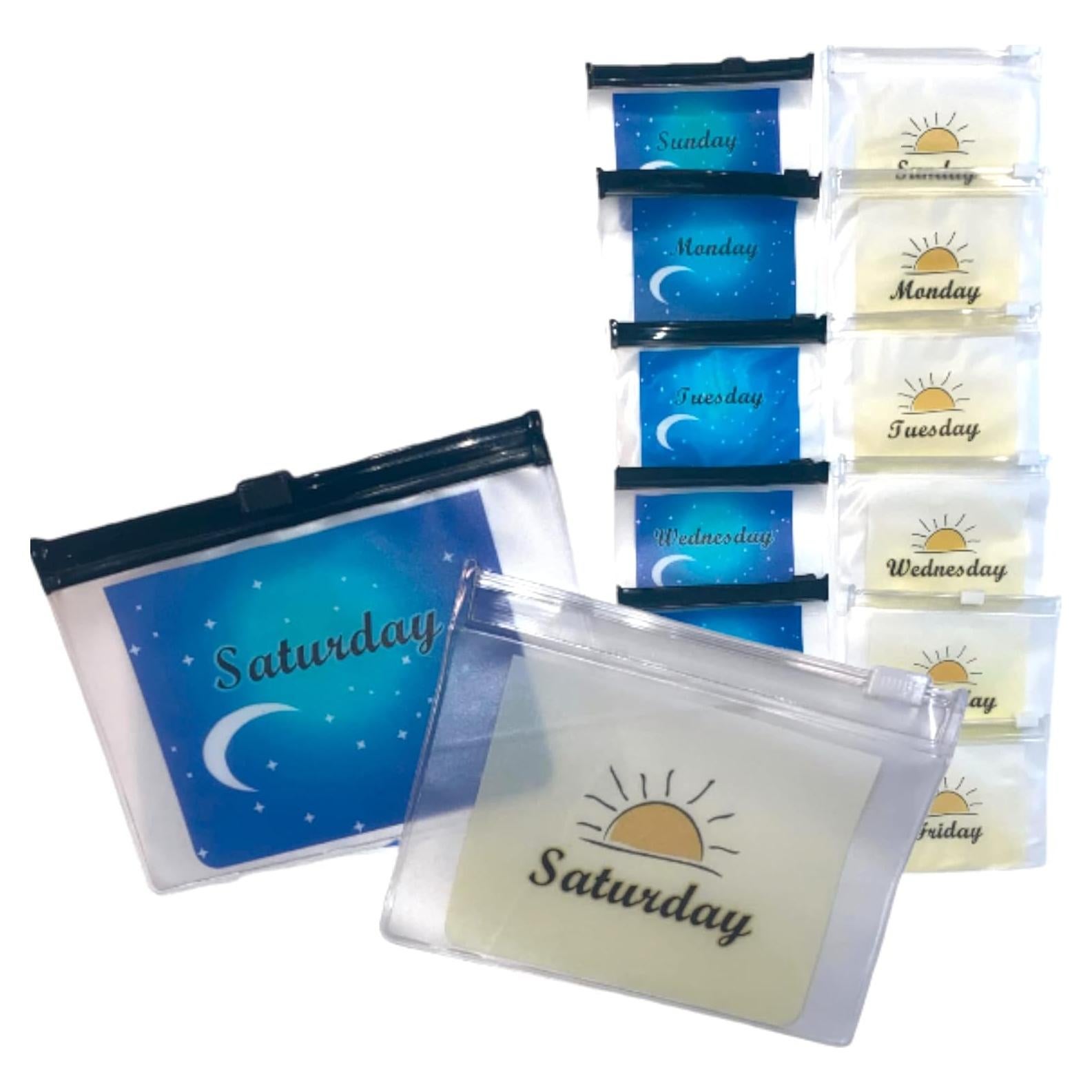 Bolsitas de Pastillas Reutilizables My Pill Purse 7 Días