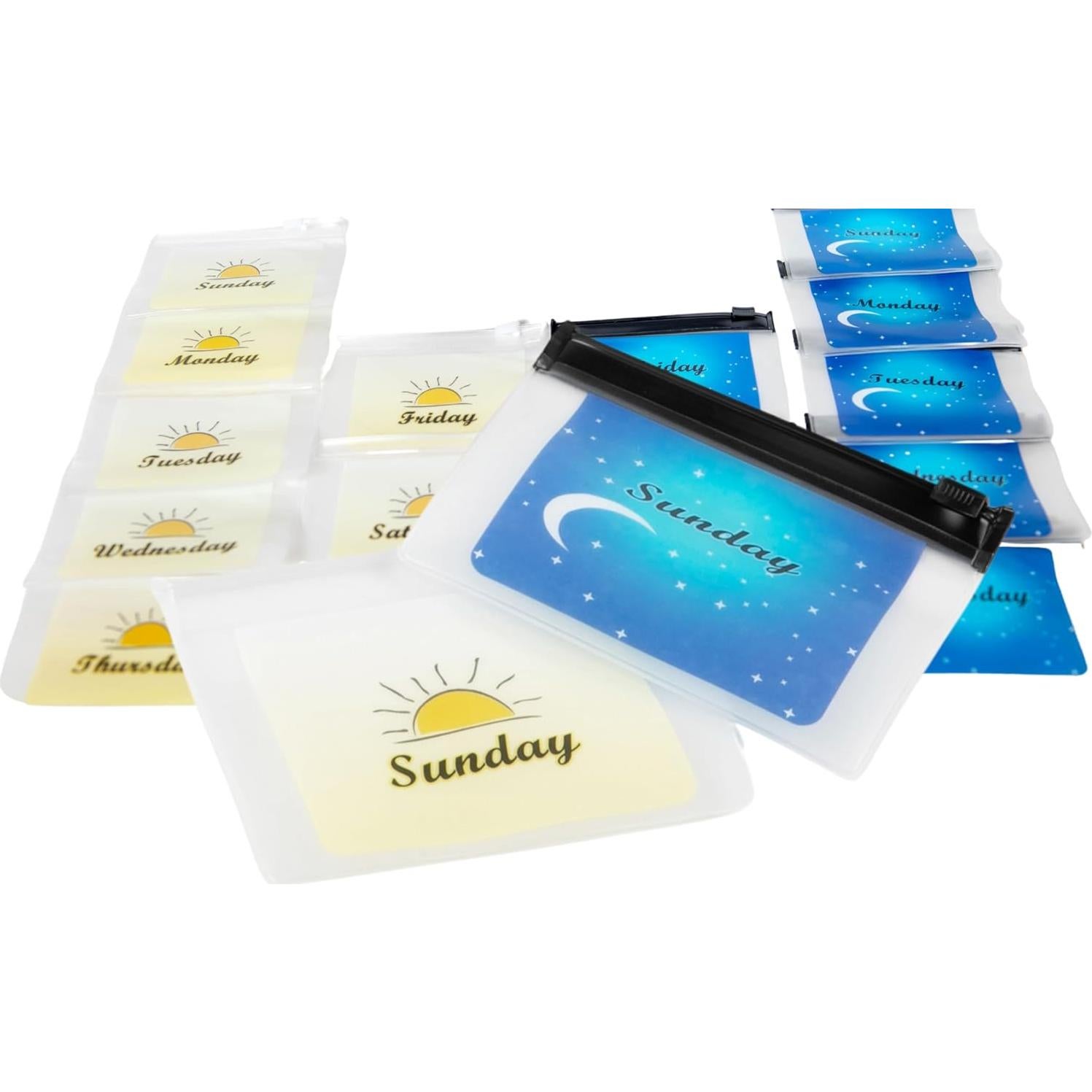 Bolsitas de Pastillas Reutilizables My Pill Purse 7 Días