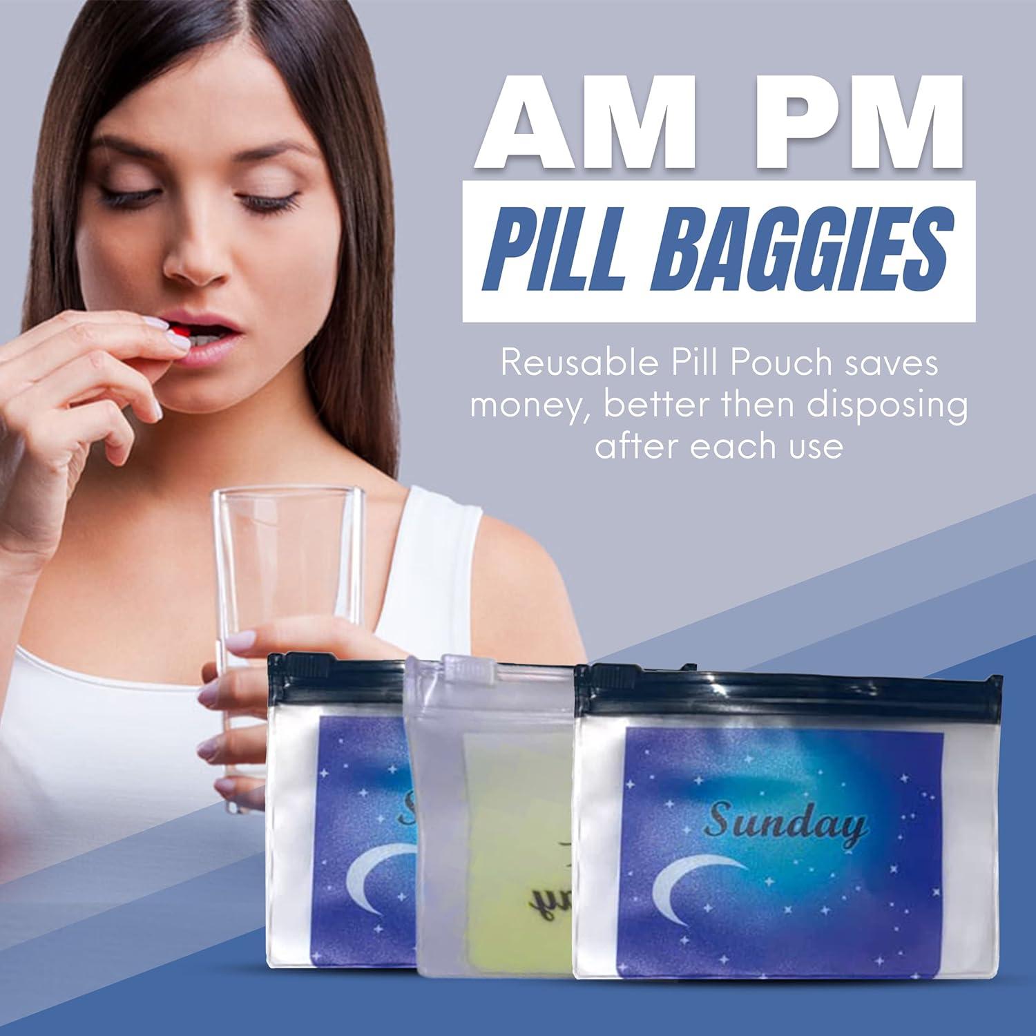 Bolsitas de Pastillas Reutilizables My Pill Purse 7 Días