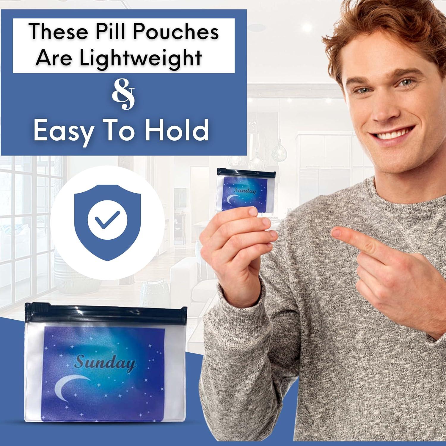 Bolsitas de Pastillas Reutilizables My Pill Purse 7 Días