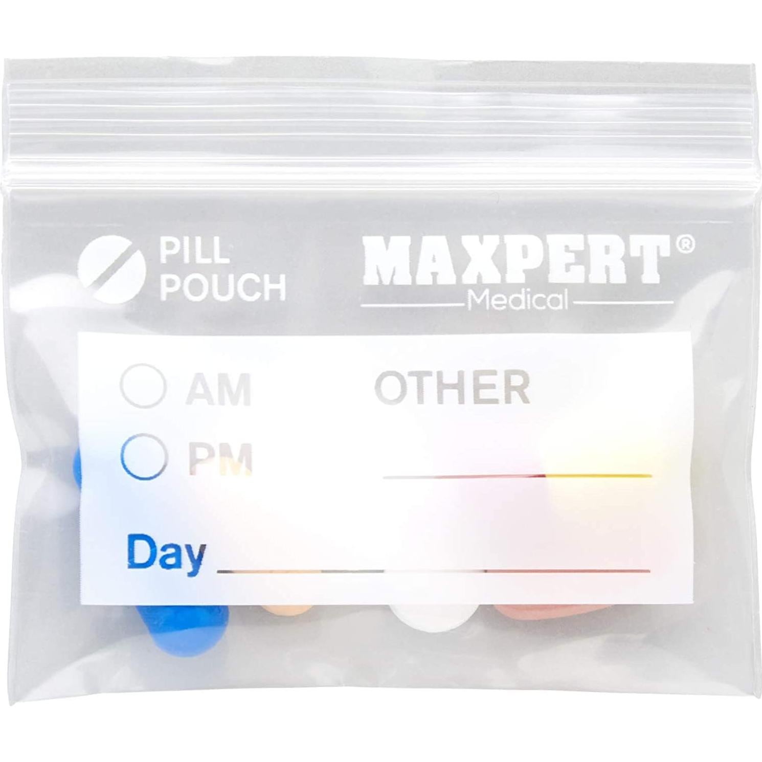 Bolsas para Pastillas Maxpert Medical - 200 Unidades 7.6x5.1cm