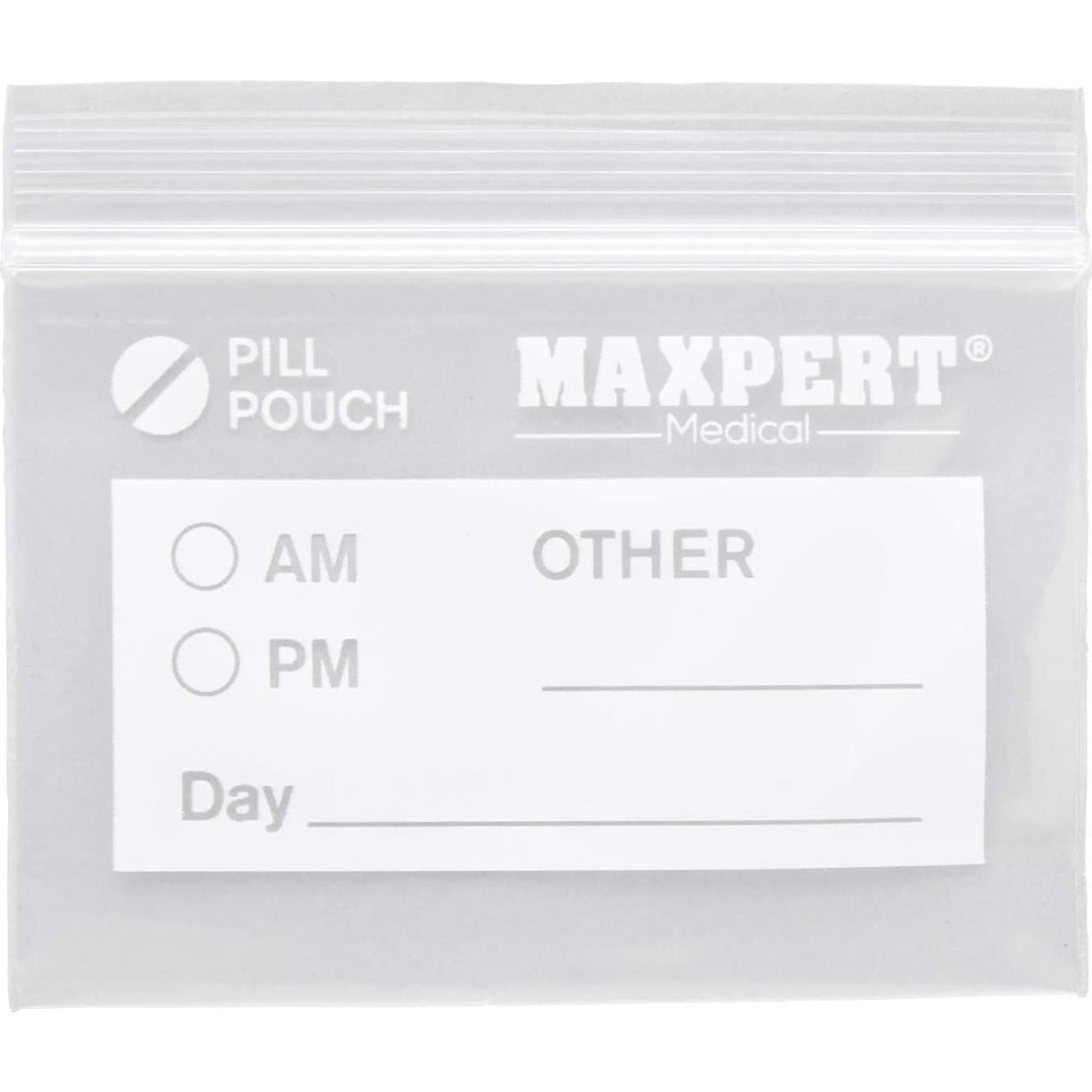 Bolsas para Pastillas Maxpert Medical - 200 Unidades 7.6x5.1cm