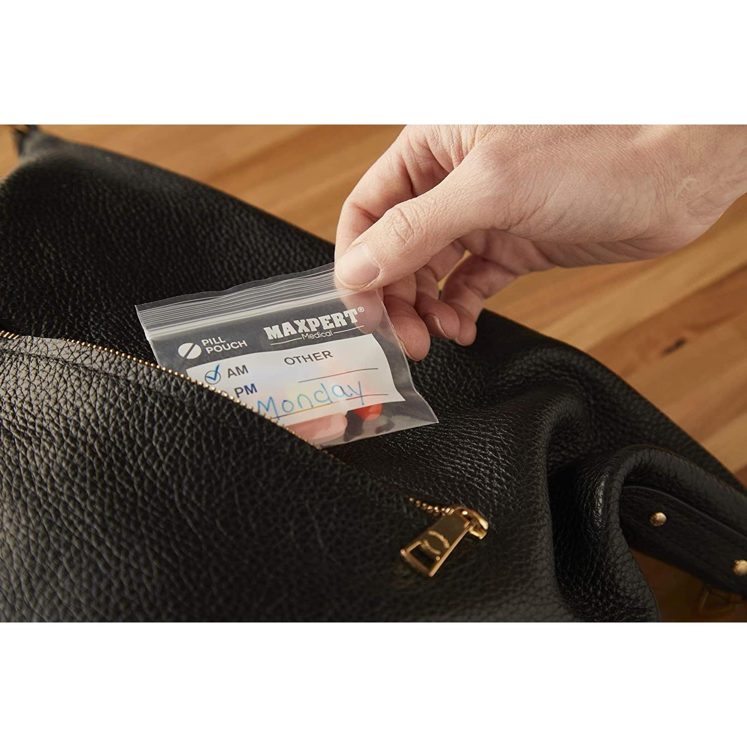 Bolsas para Pastillas Maxpert Medical - 200 Unidades 7.6x5.1cm