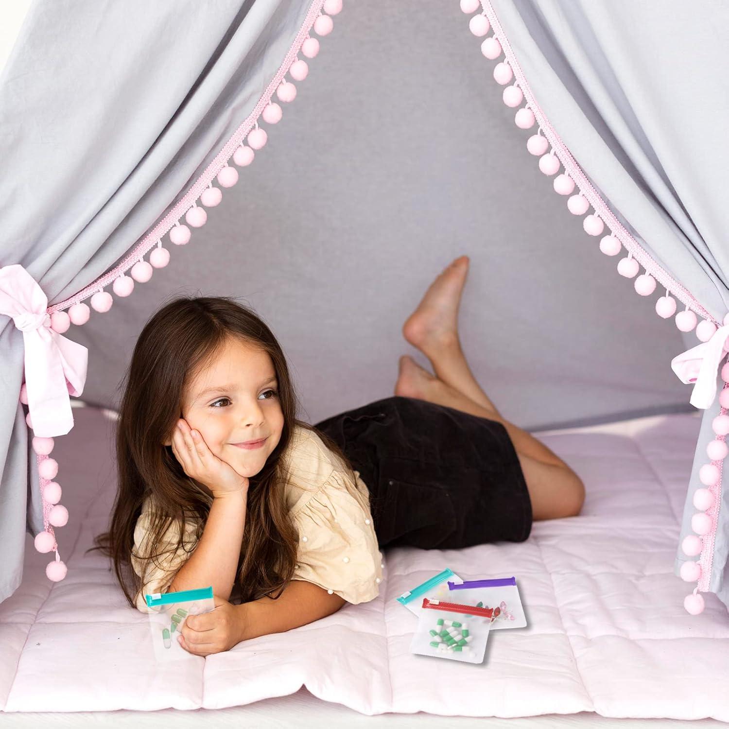 Bolsas Reutilizables para Pastillas Sliverdew 24 Piezas 75x75mm