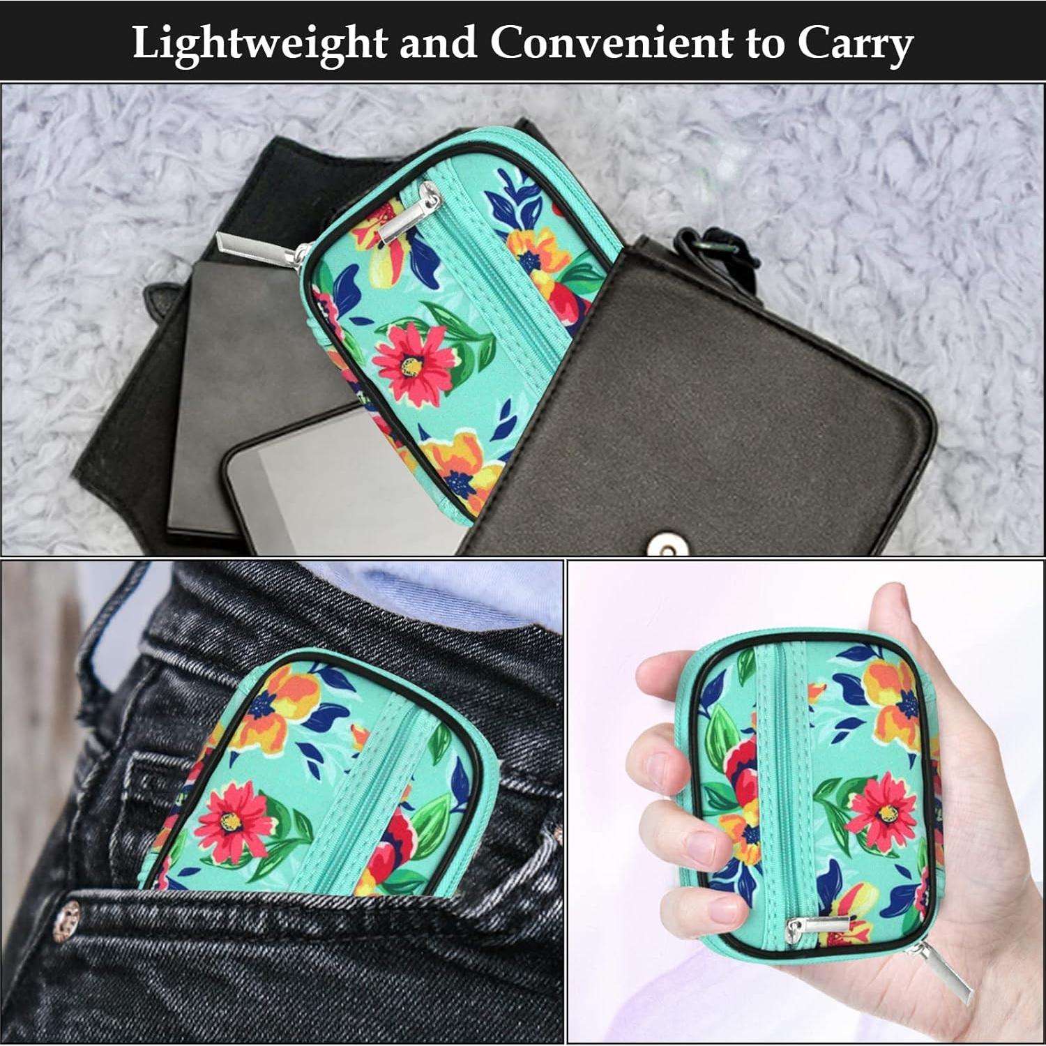 Organizador de Pastillas Semanal Serfeymi 2 Cajas Flor y Verde