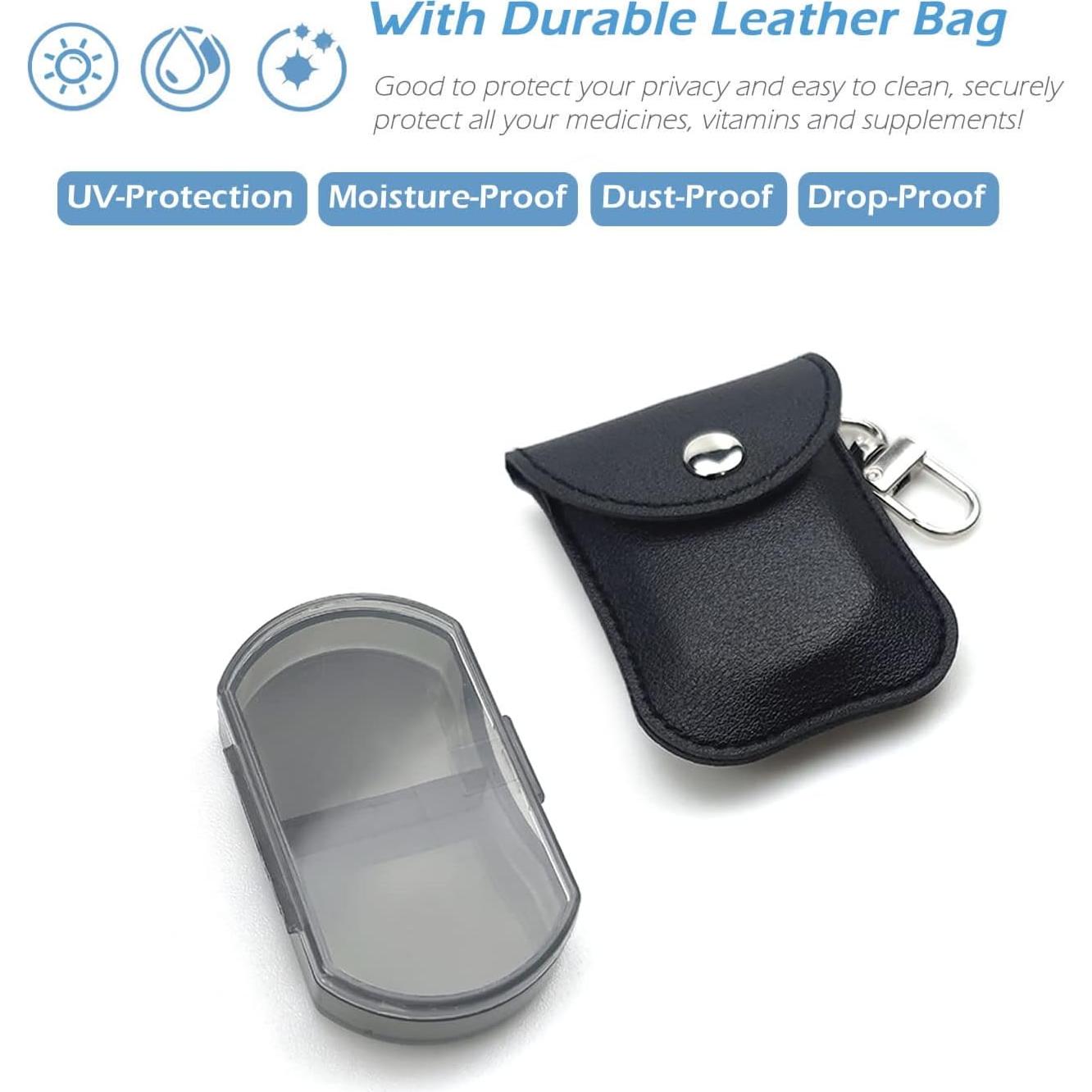 Organizador de Pastillas VOFOON Pequeño 2 Veces al Día