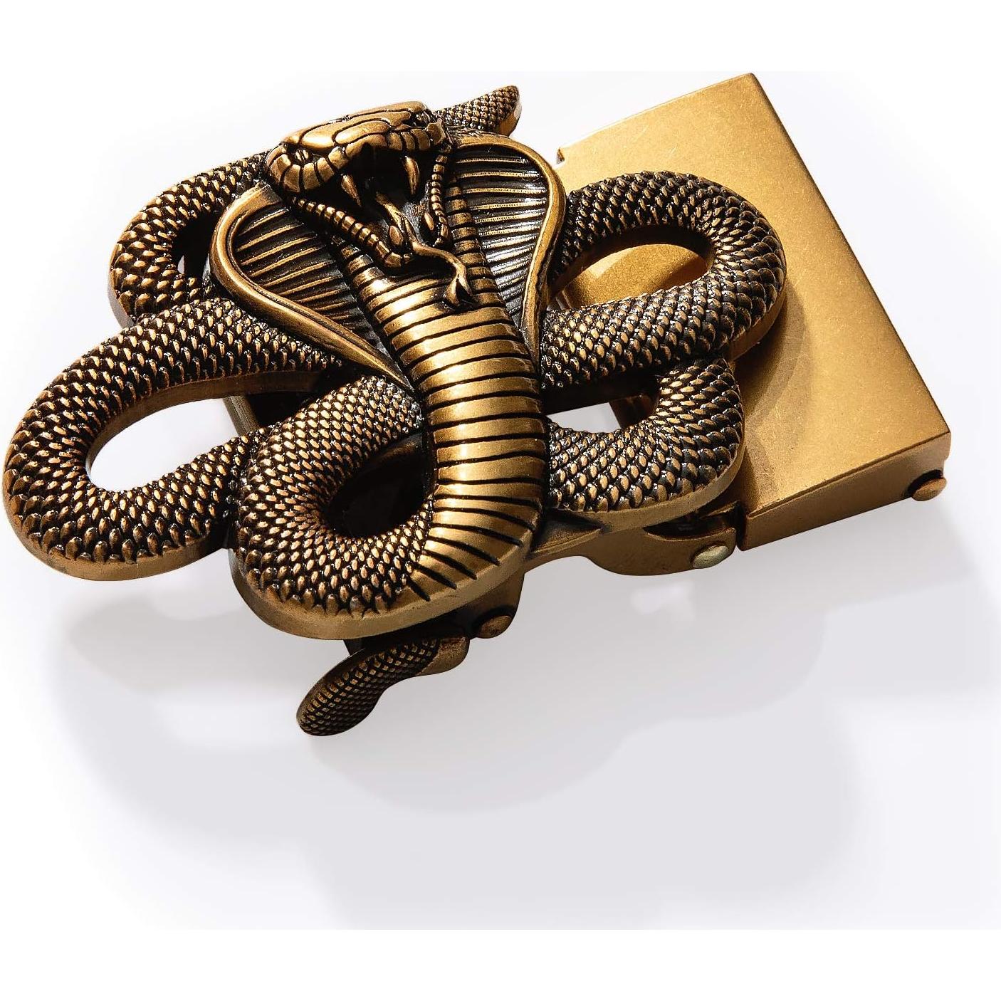 Cinturón Ratchet Barry.Wang Cuero Genuino 2.86cm Ajustable