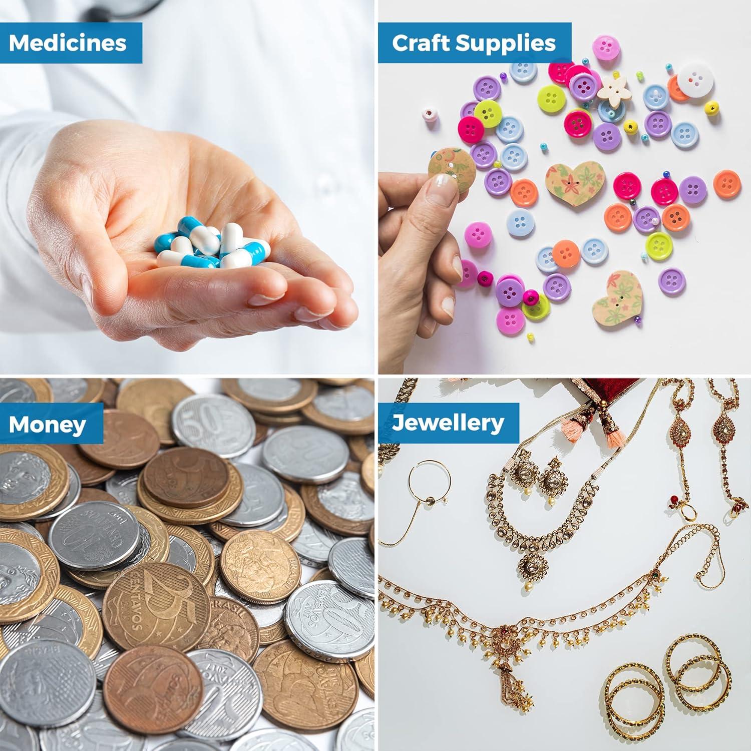 Bolsas de Pouch para Pastillas MEDca - 100 Unidades 10.16x6.99cm