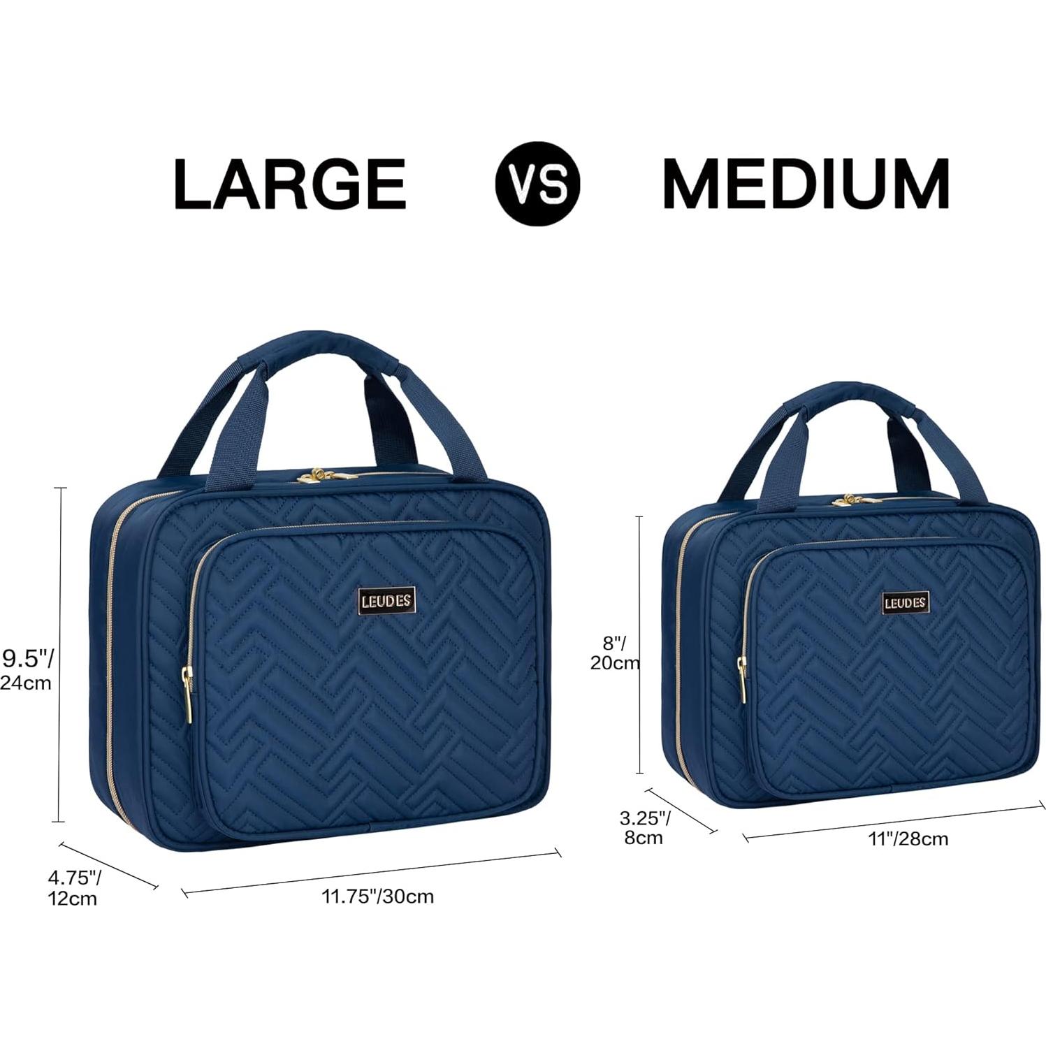 Organizador de Medicamentos Leudes Mediano Azul - Gran Capacidad