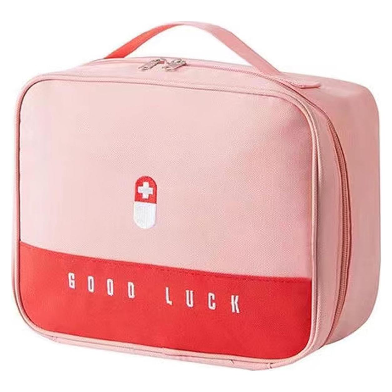 Bolsa Organizadora de Medicamentos VIVIDSTARRY Rosa 24.6x19.8cm