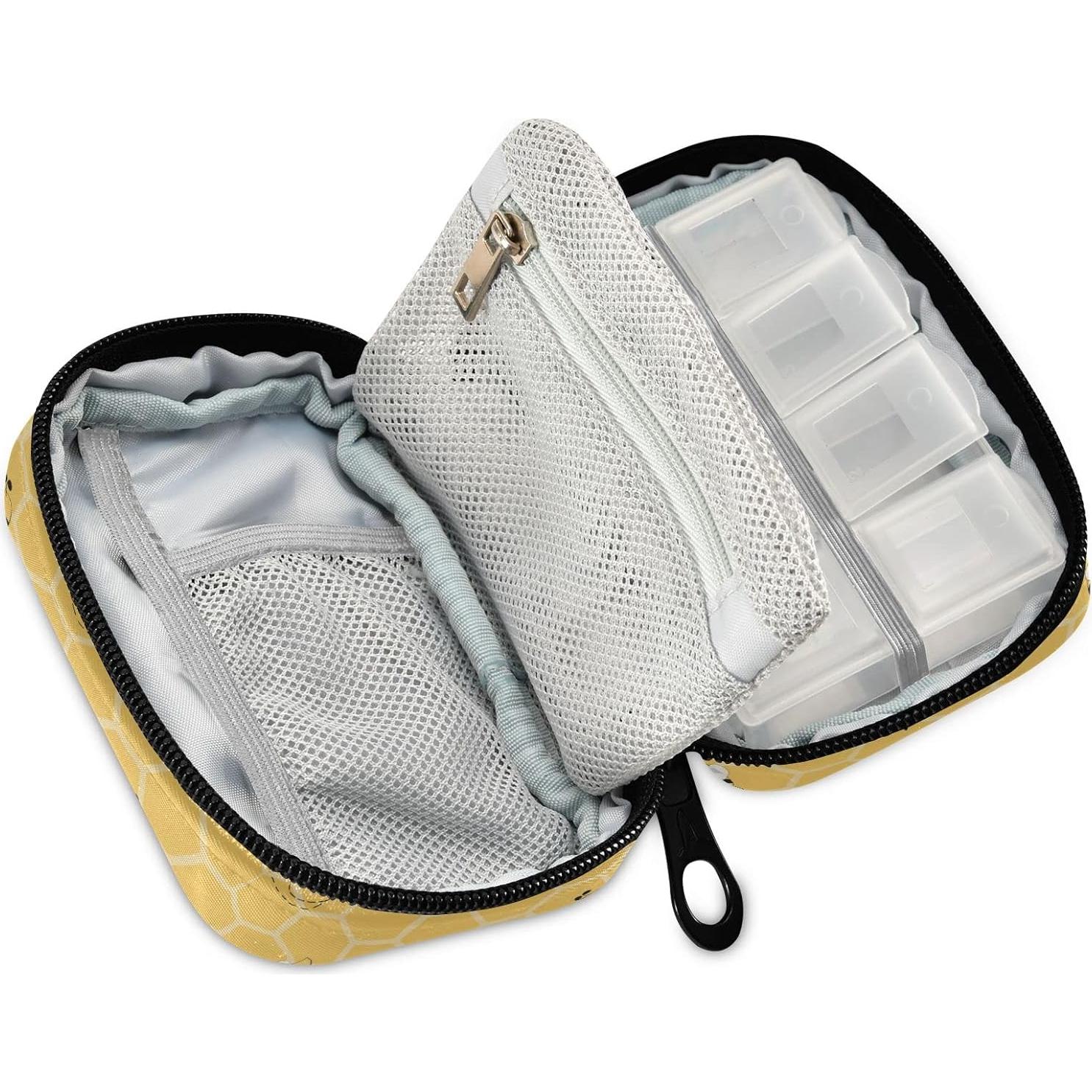 Organizador de Pastillas Armanity 7 Días Portátil 11.68x7.99cm