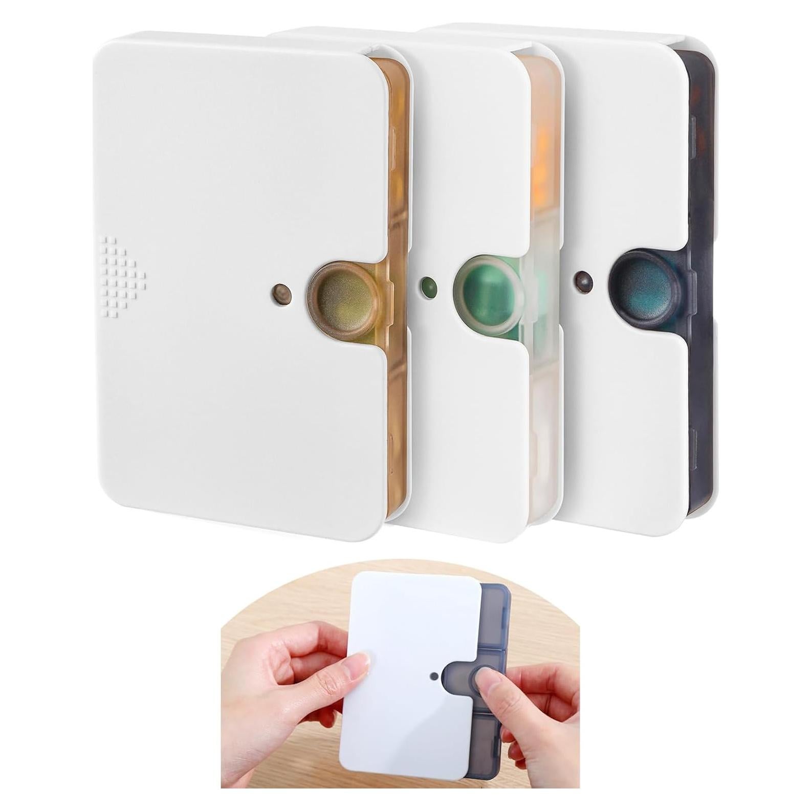 Organizador de Pastillas Pekox 6 Compartimentos Portátil 11.2cm