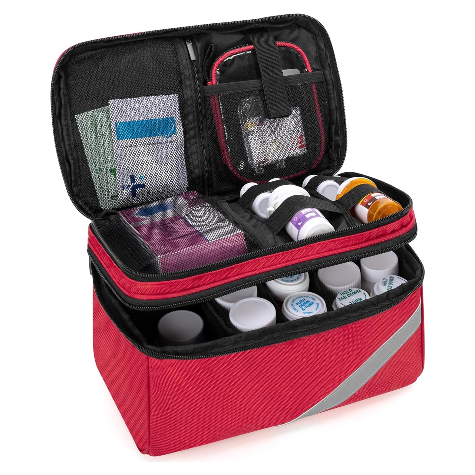 Bolsa Organizadora de Medicamentos Trunab - Doble Capa 26.9x18cm