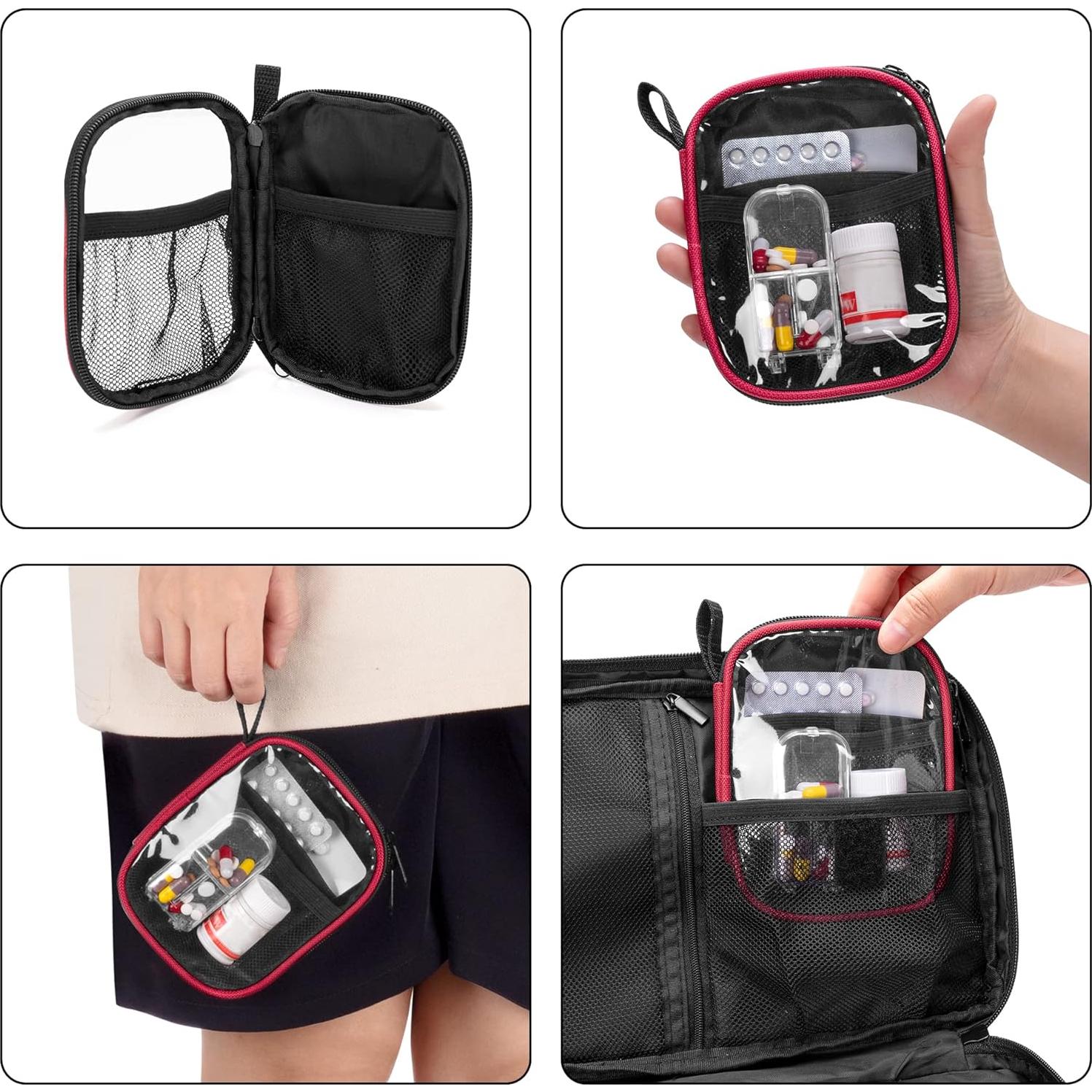 Bolsa Organizadora de Medicamentos Trunab - Doble Capa 26.9x18cm